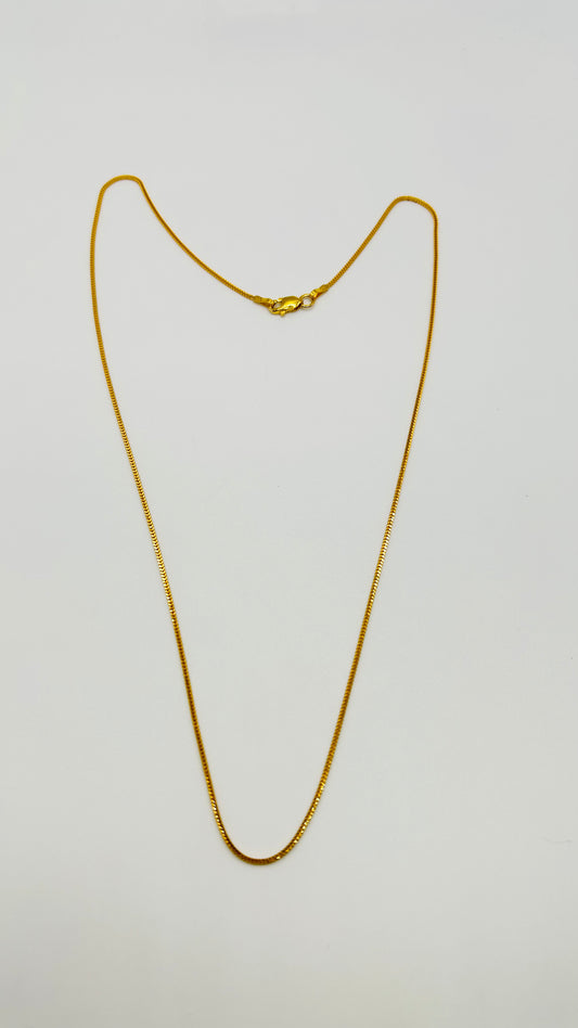 22ct Gold Chain – 3.2g – 18 Inch (Hallmarked)