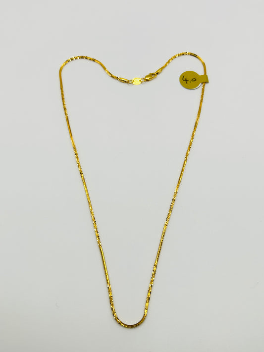 22ct Gold Chain – 4g – 16 Inch (Hallmarked)