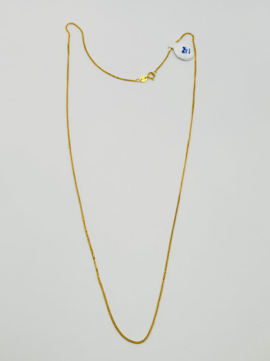 22ct Gold Chain – 1.8g – 20 Inch (Hallmarked)