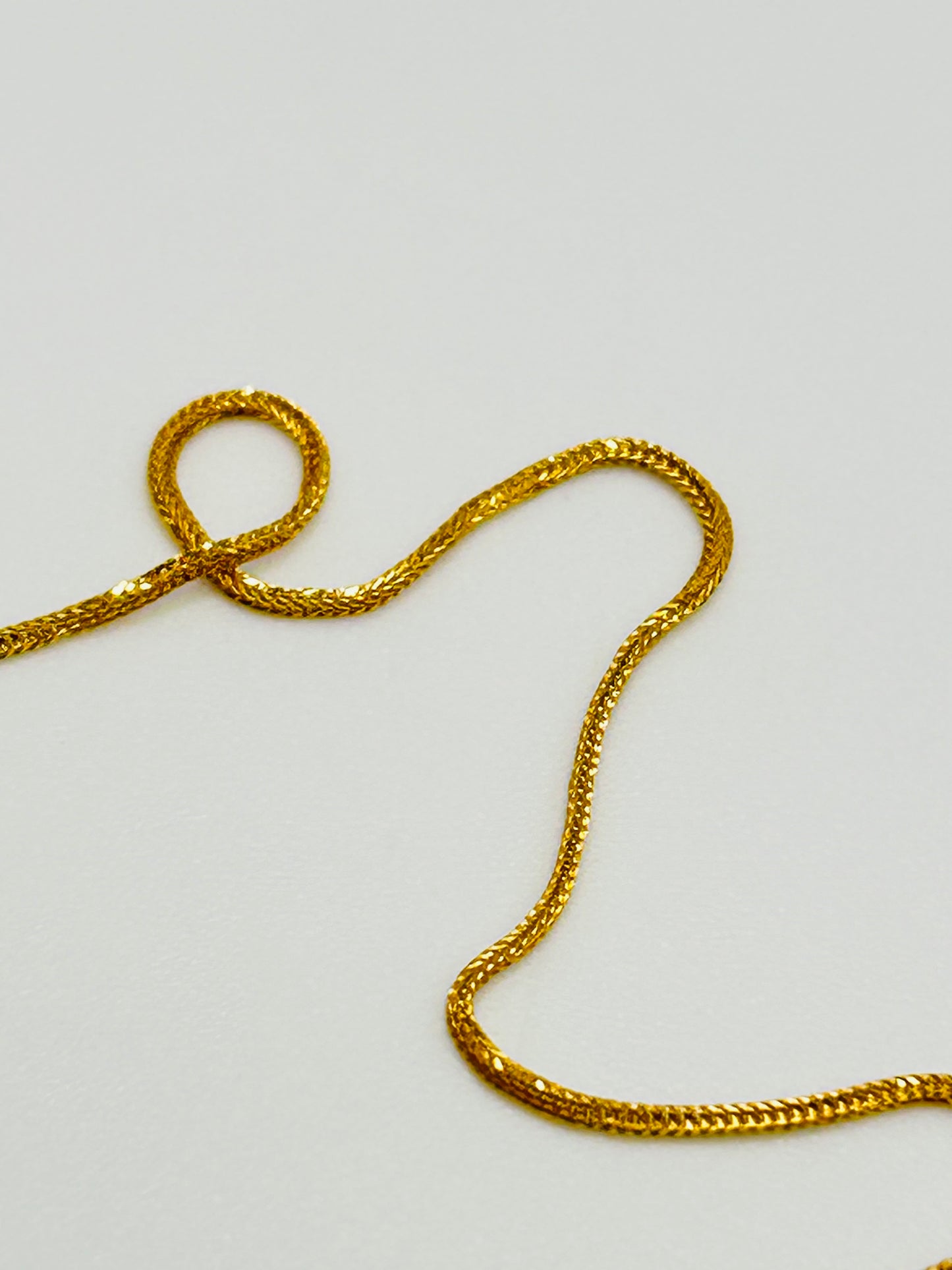 22ct Gold Chain – 1.8g – 20 Inch (Hallmarked)