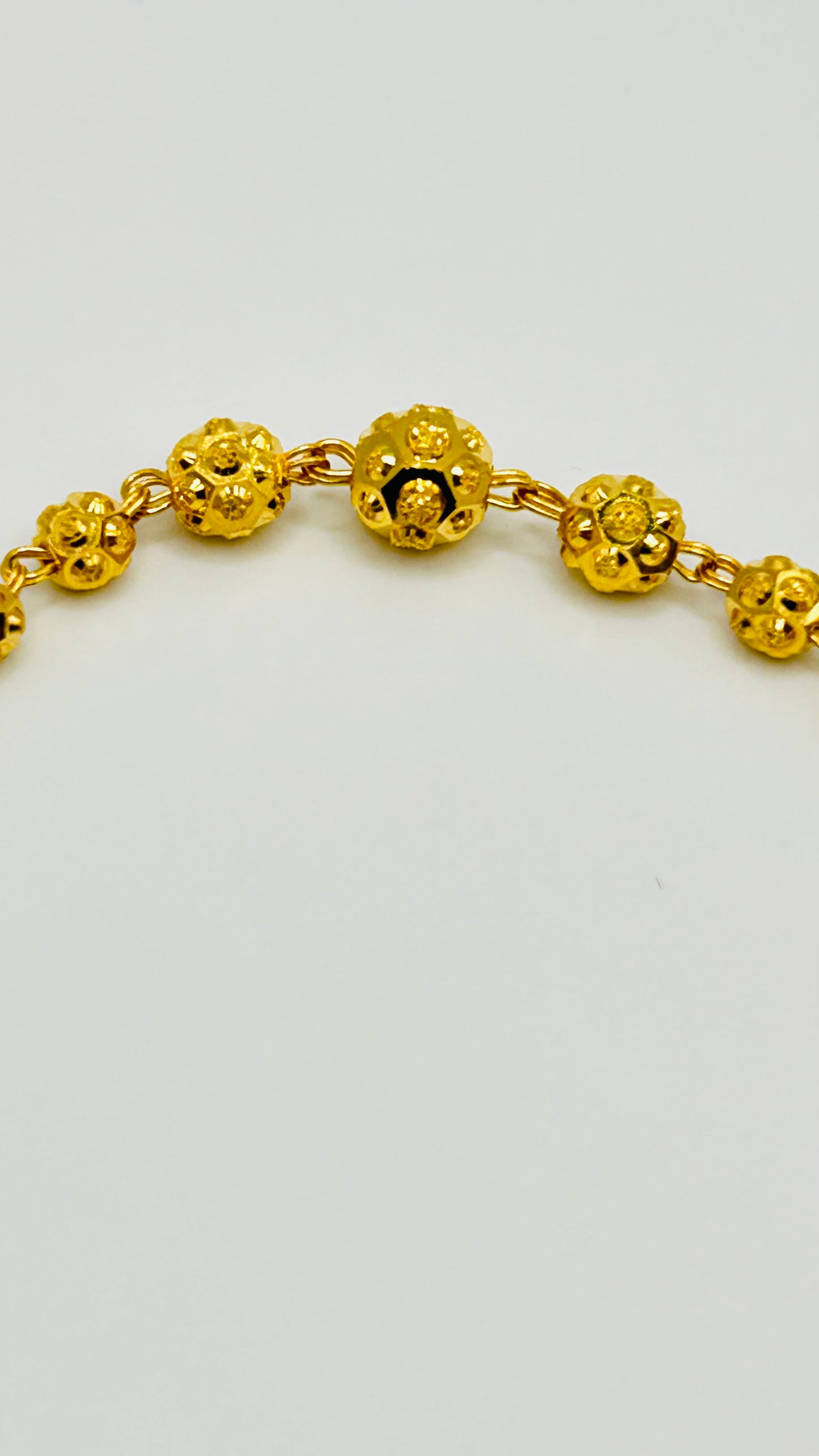 22ct Gold Ladies Bracelet – 4.4g – 7 Inch (Hallmarked)