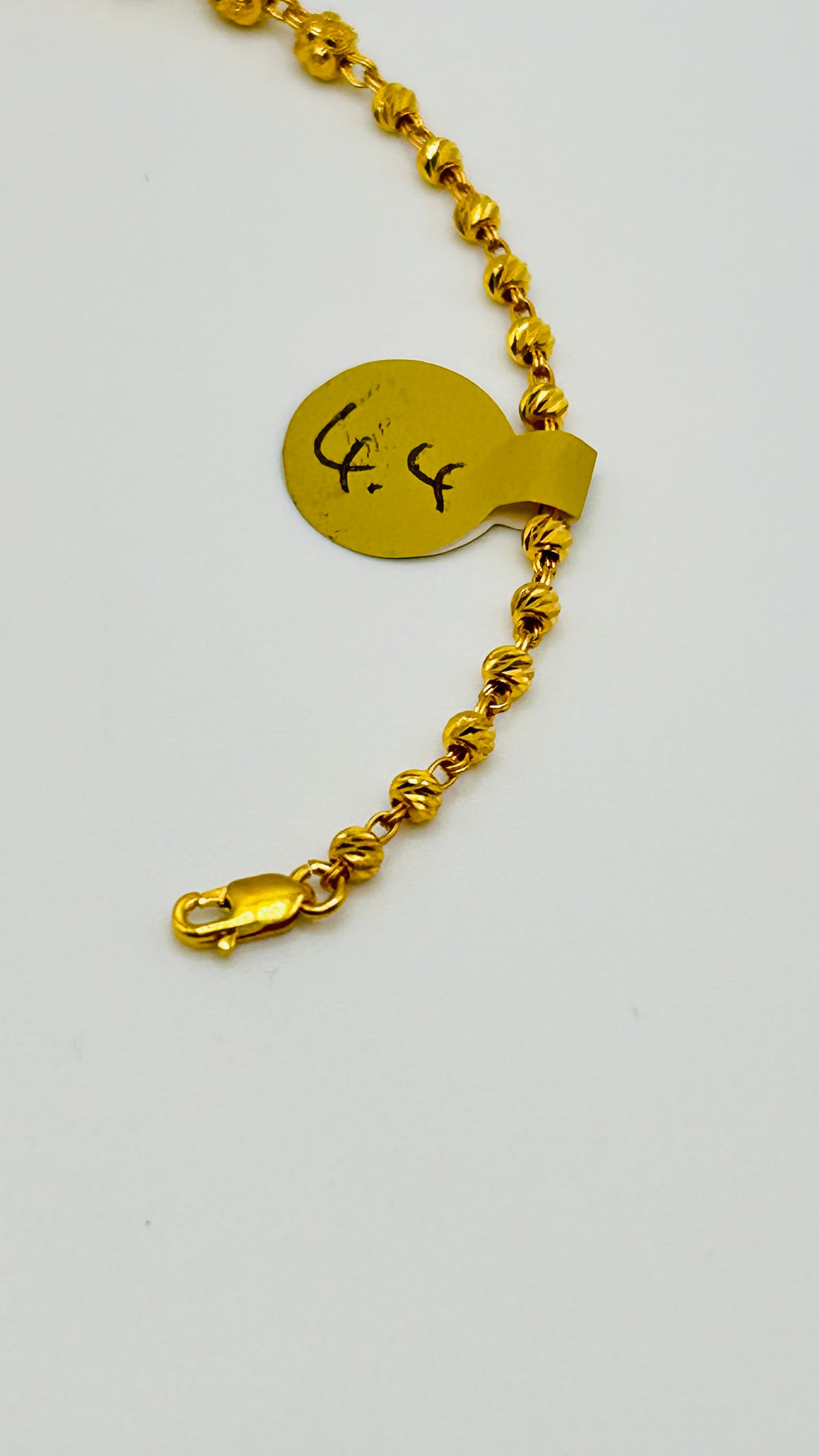 22ct Gold Ladies Bracelet – 4.4g – 7 Inch (Hallmarked)