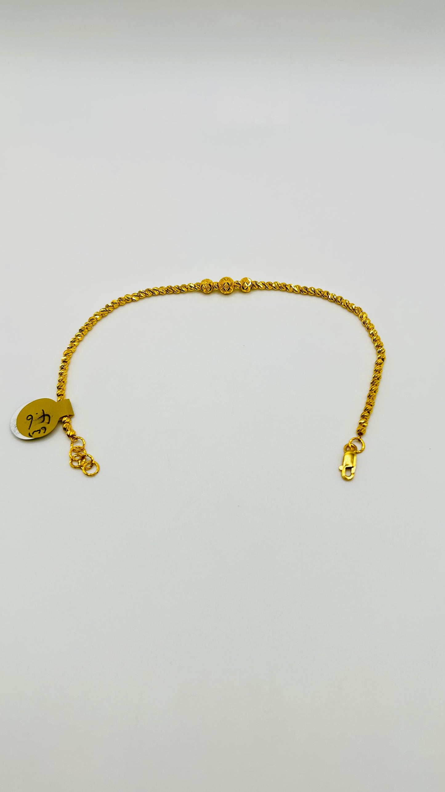 22ct Gold Ladies Bracelet – 4.6g – 8 Inch (Hallmarked)
