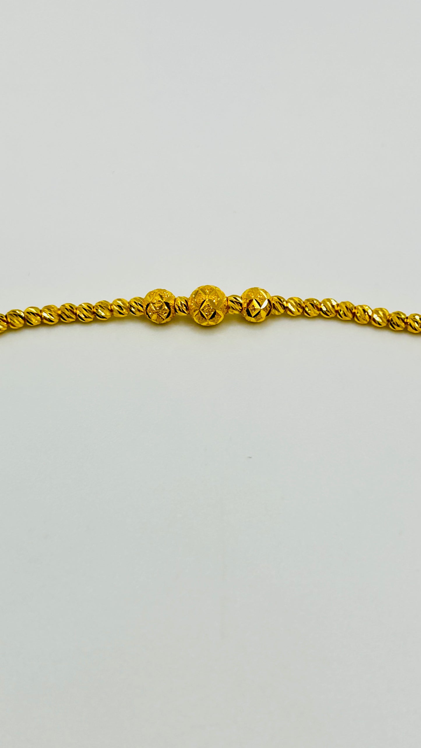 22ct Gold Ladies Bracelet – 4.6g – 8 Inch (Hallmarked)