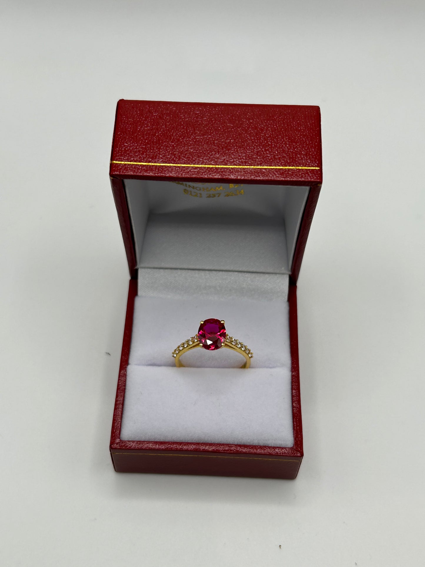 22ct Gold Ladies Ring 3.2 grams size N