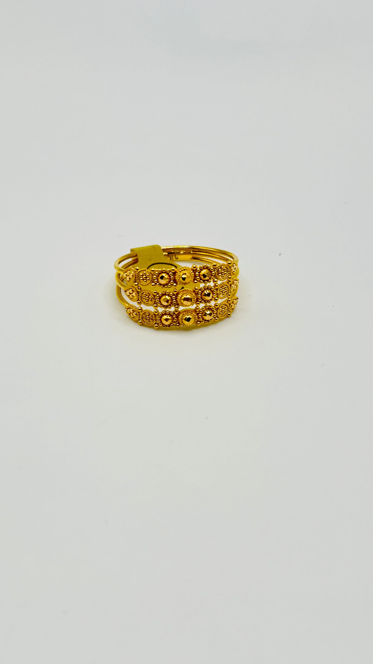 22ct Gold Ring – 3.6g – Size R (Hallmarked)