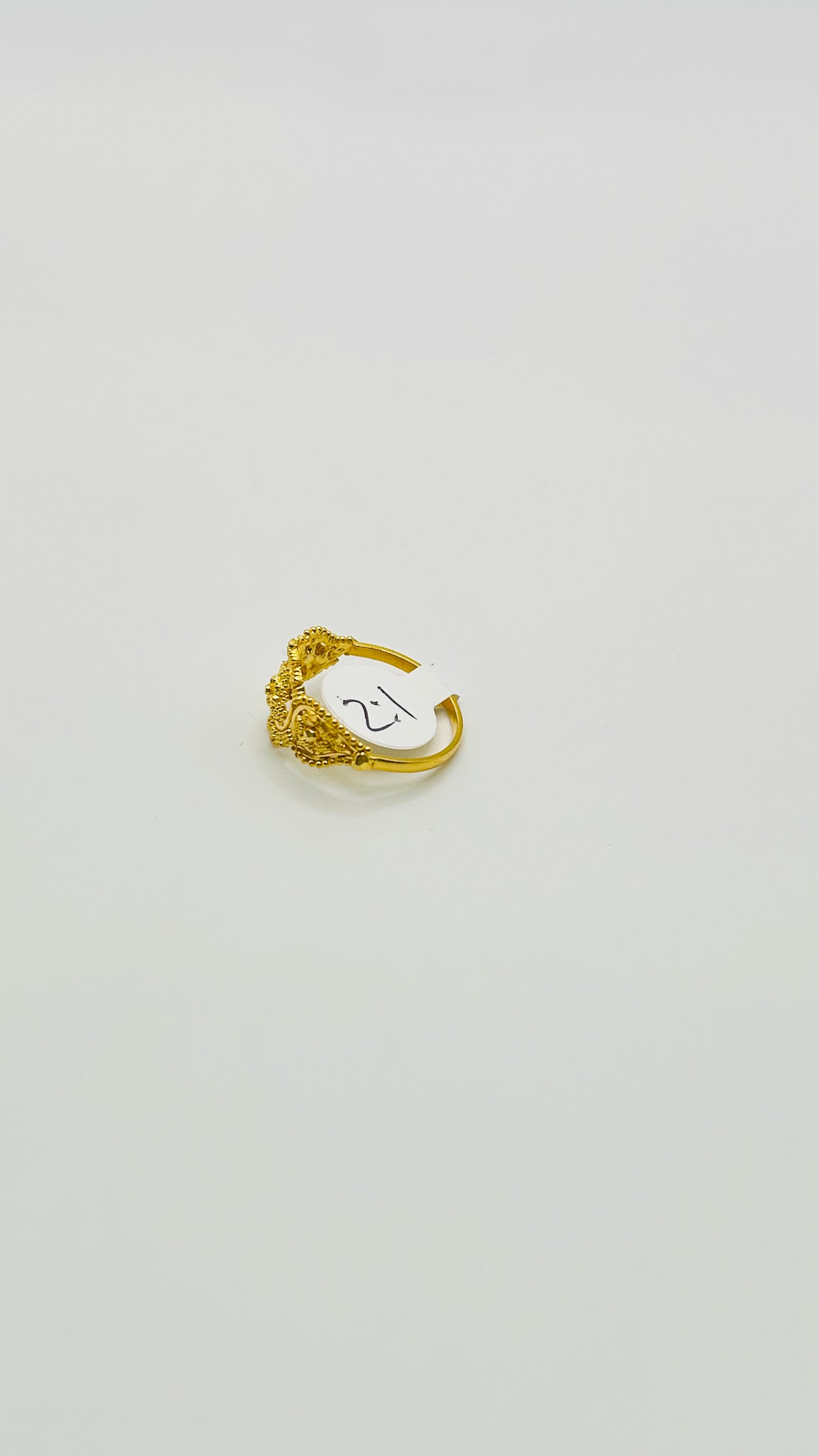 22ct Gold Ring – 2.1g – Size N (Hallmarked)