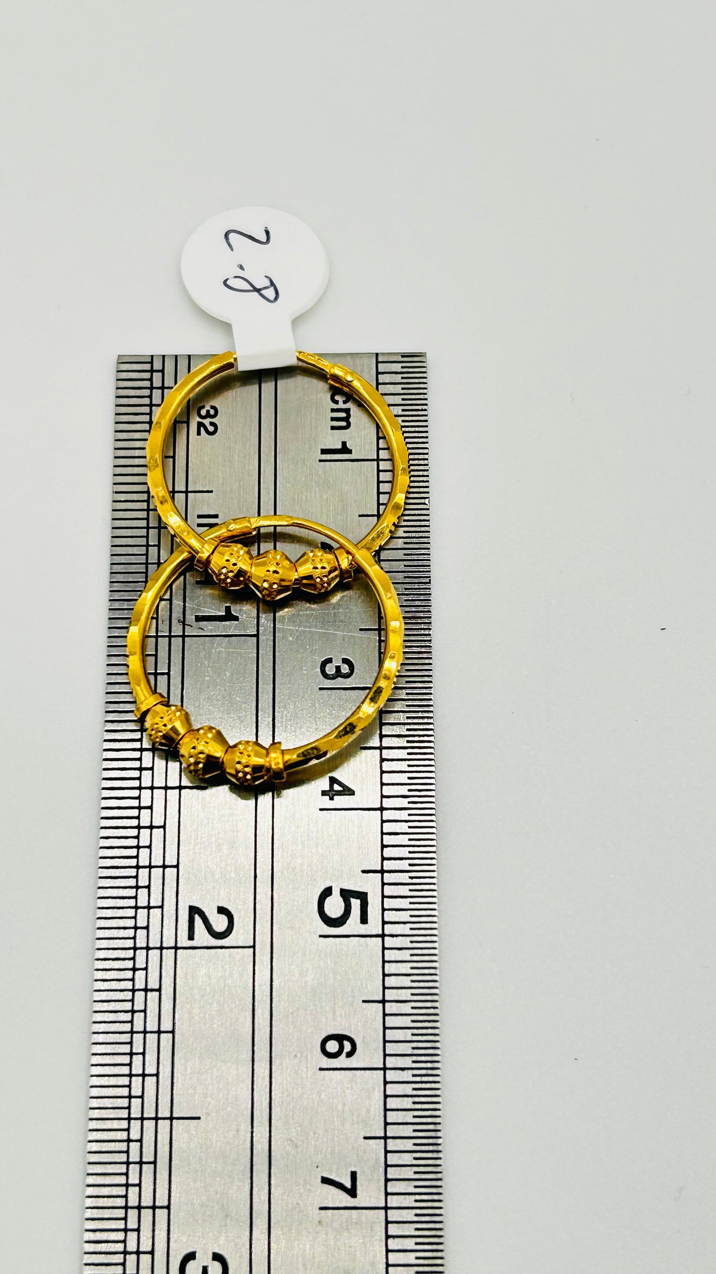 22ct Gold Earrings – 2.8g (Hallmarked)