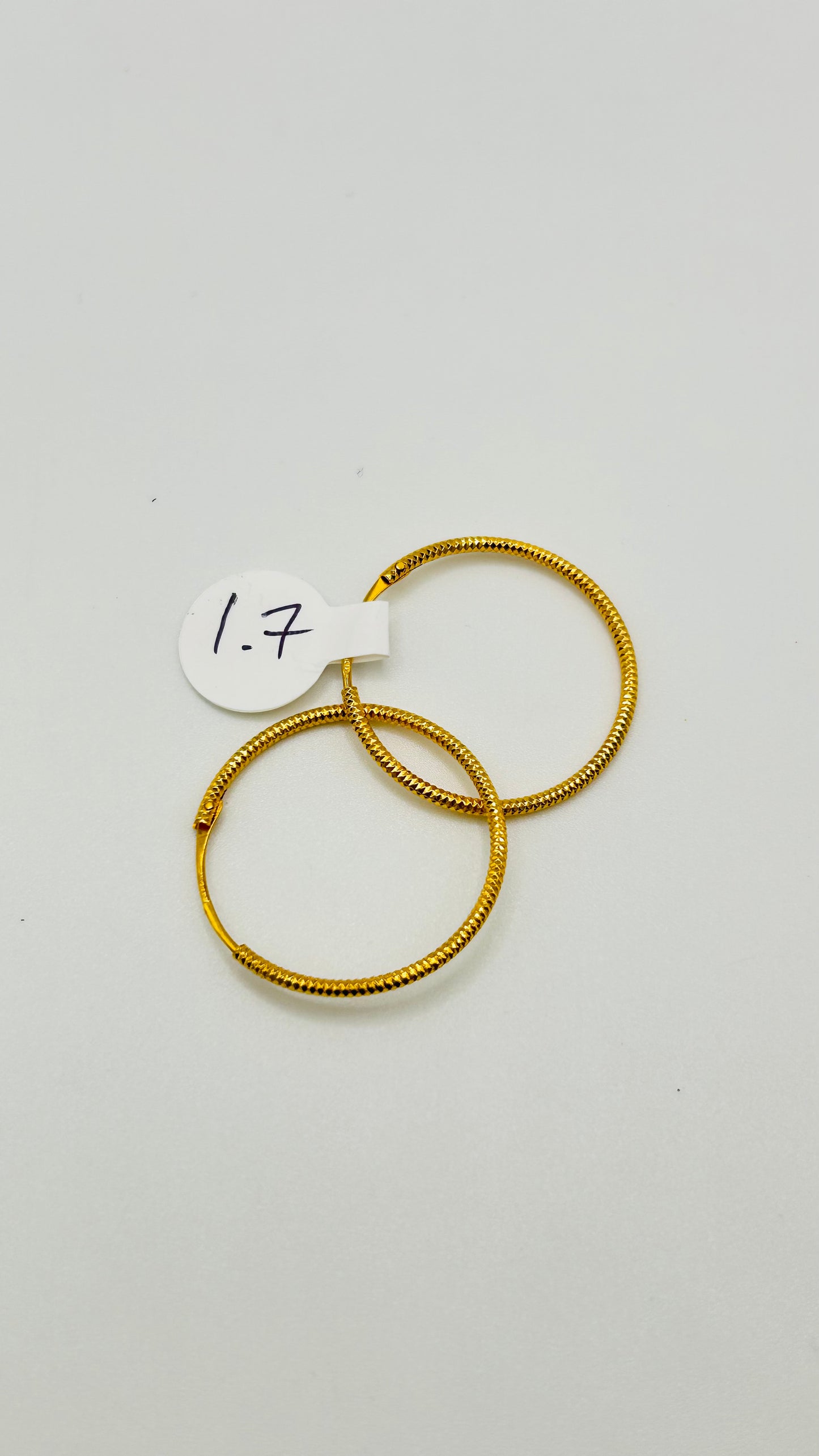 22ct Gold Earrings – 1.7g (Hallmarked)