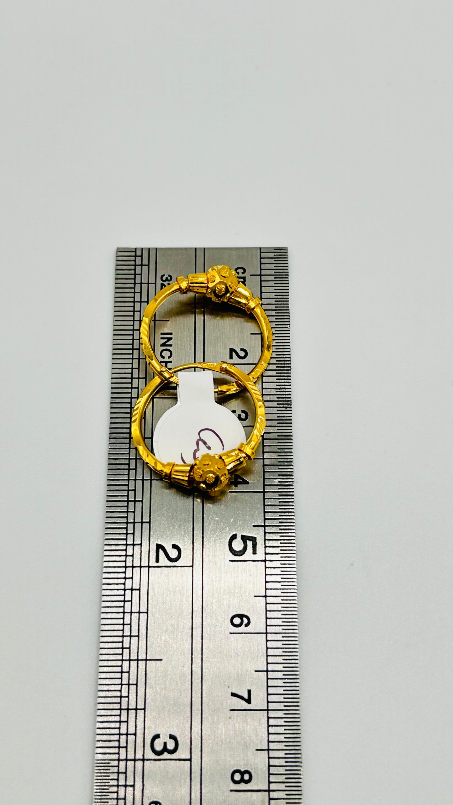 22ct Gold Earrings – 2.8g (Hallmarked)