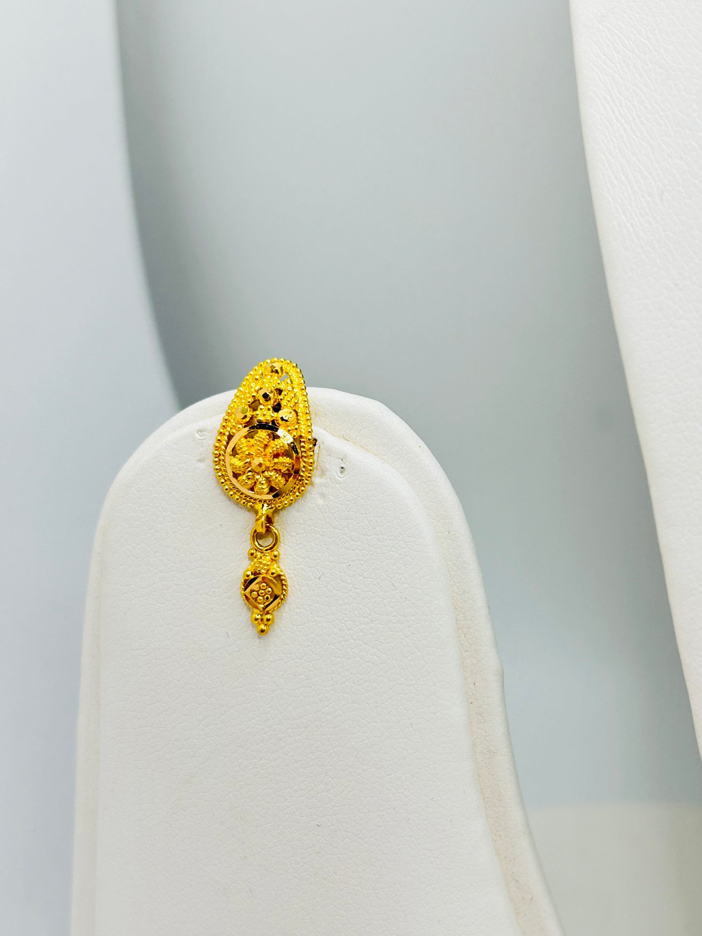 22ct Gold Bridal Set – Necklace & Matching Earrings – 16.8g (Hallmarked)