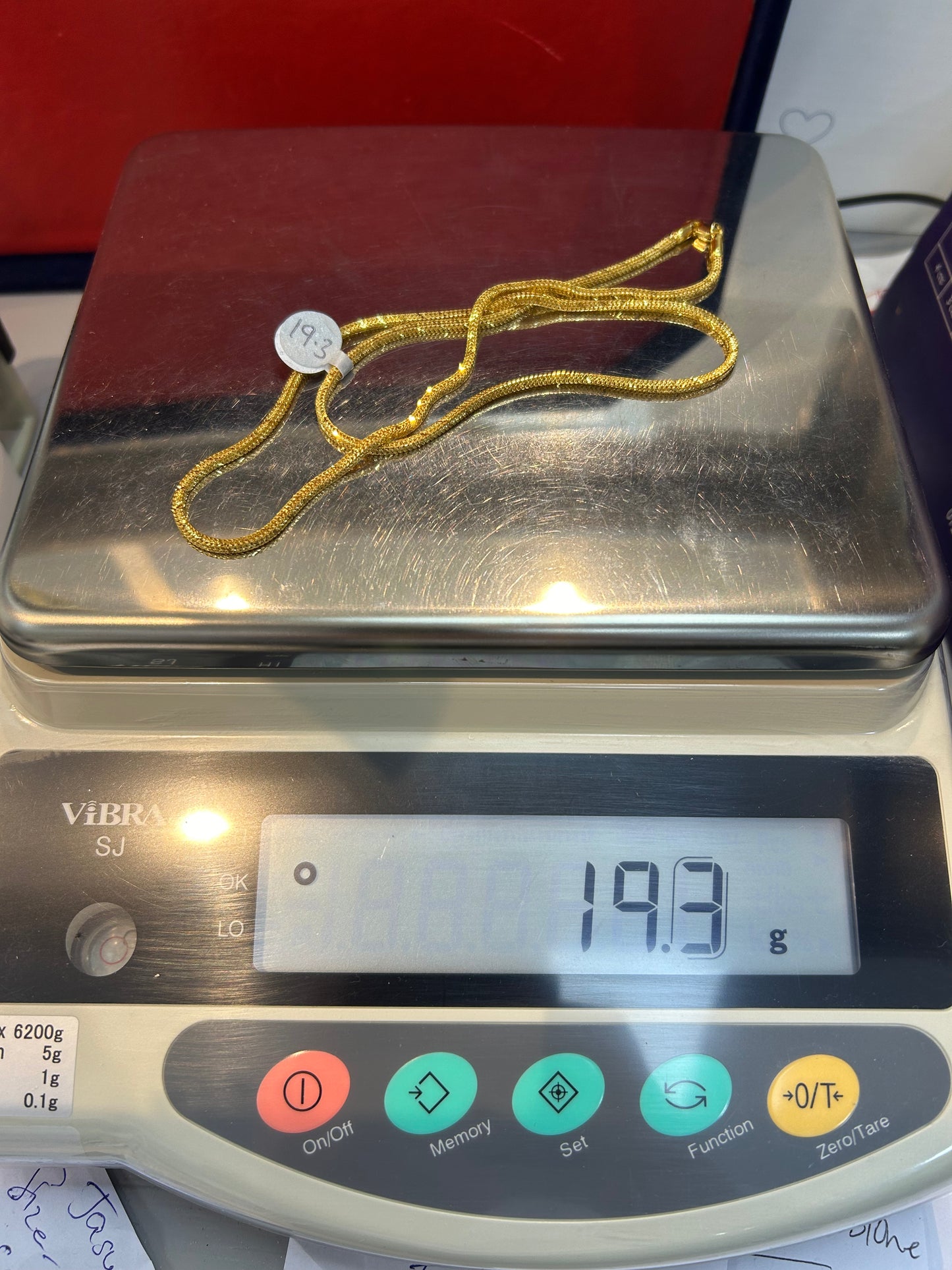 Classic 22ct Gold Chain - 19.3 grams, 22 Inches (Hallmarked)