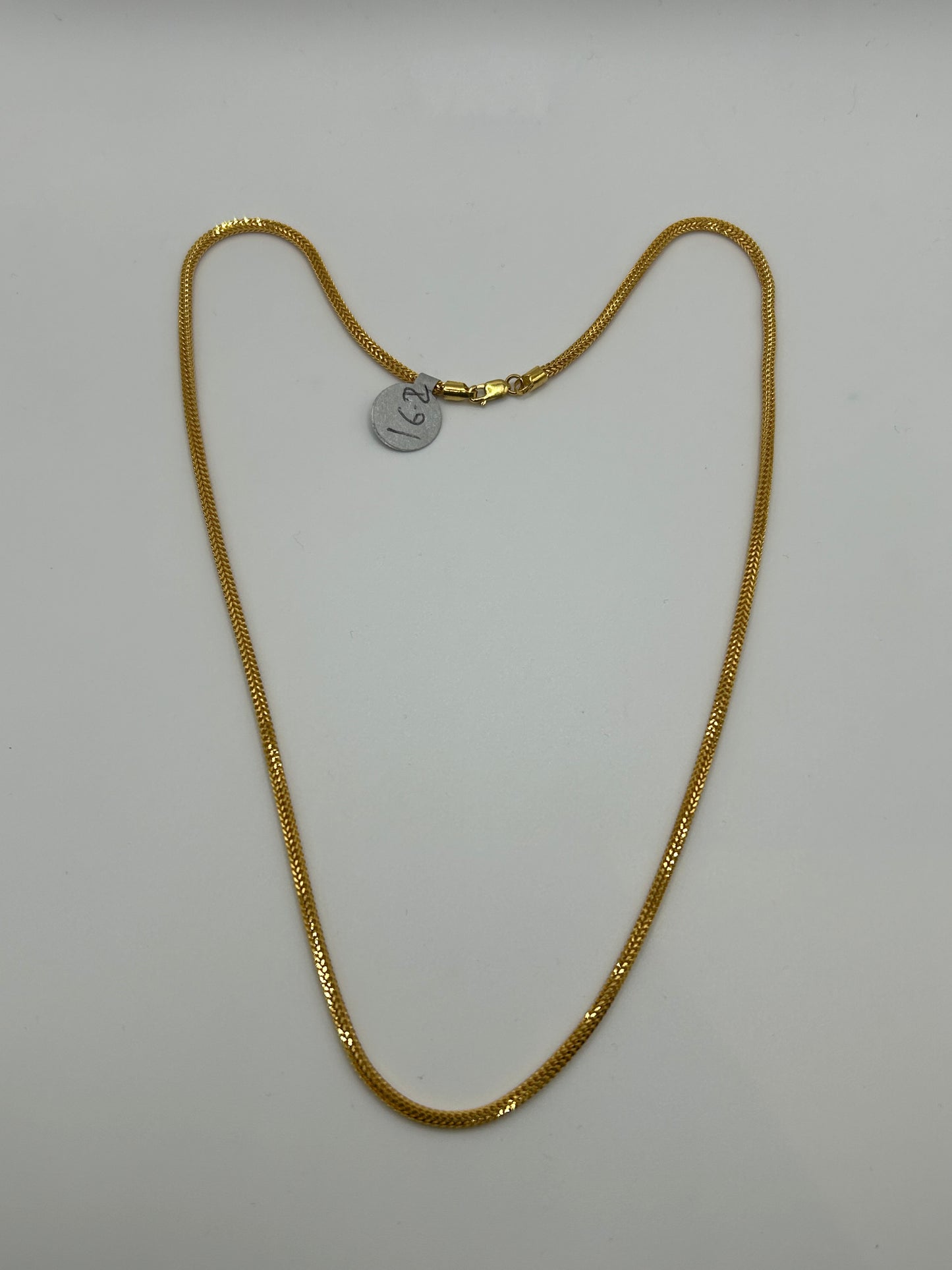 22ct Gold Chain 16.2 grams Hallmarked 20 Inch