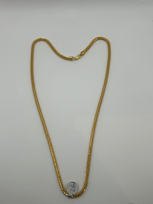 Exquisite 22ct Gold Chain - 26.1 grams, 22 Inches (Hallmarked)