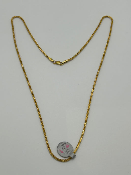 22ct Gold Chain - 11.0 grams, 20 Inches (Hallmarked)