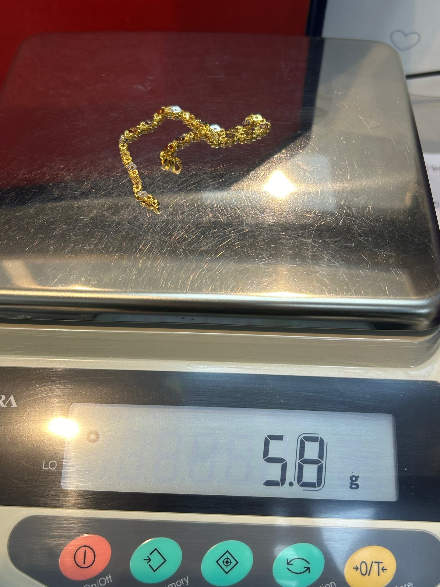 22ct Gold Bracelet 5.8 grams Hallmarked