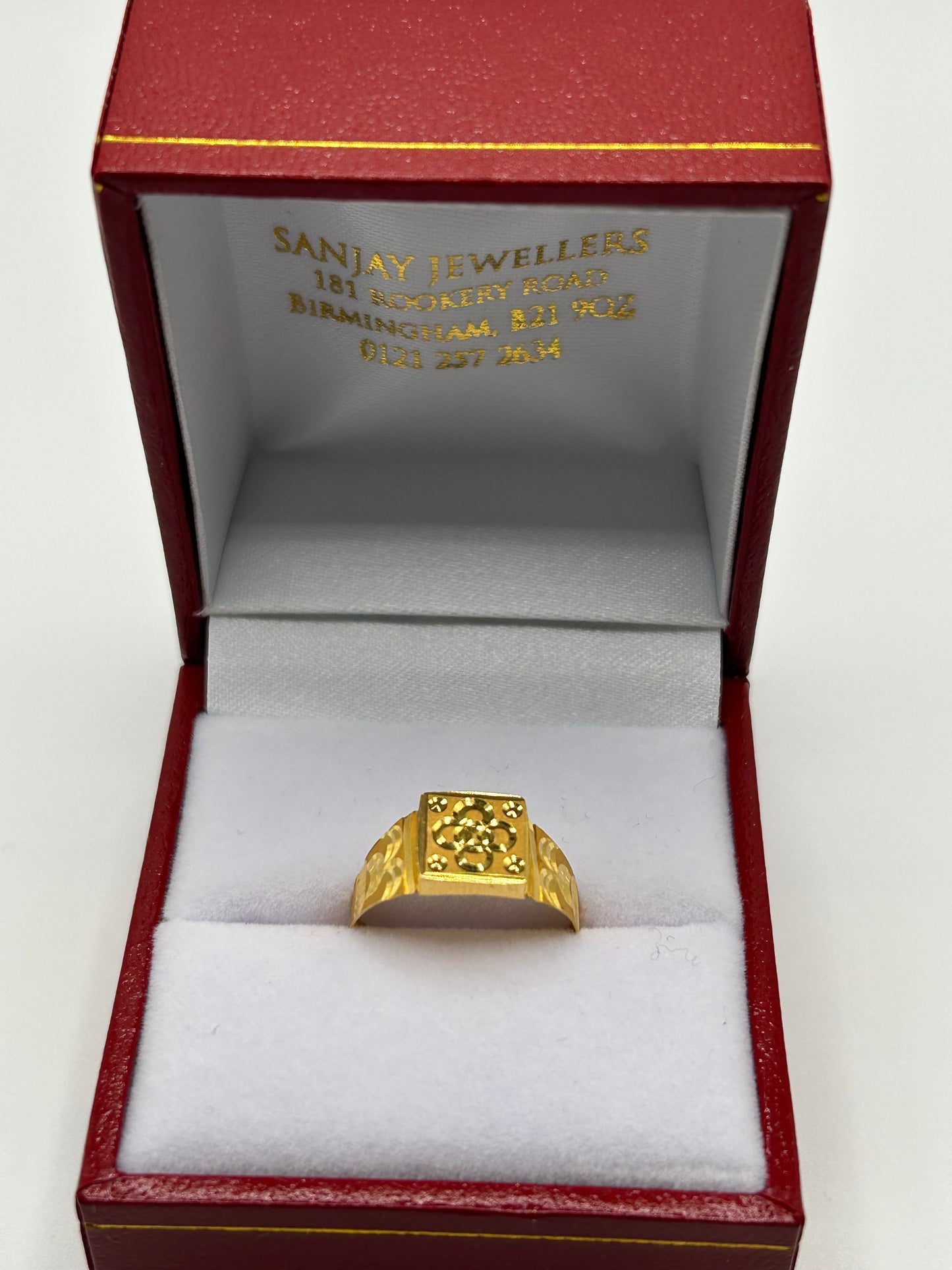 22ct Gold Baby Ring 1.2 grams Hallmarked