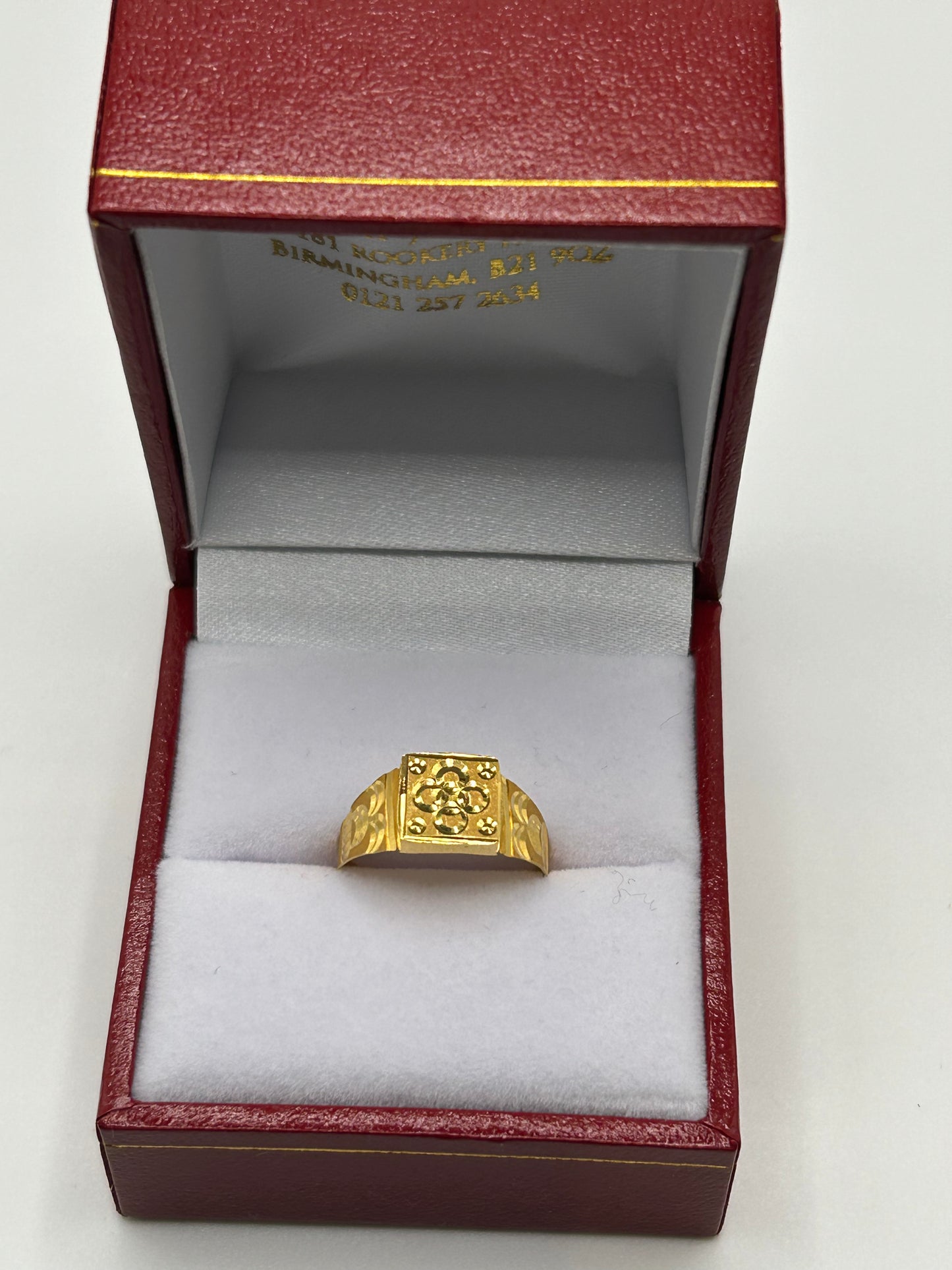 22ct Gold Baby Ring 1.2 grams Hallmarked