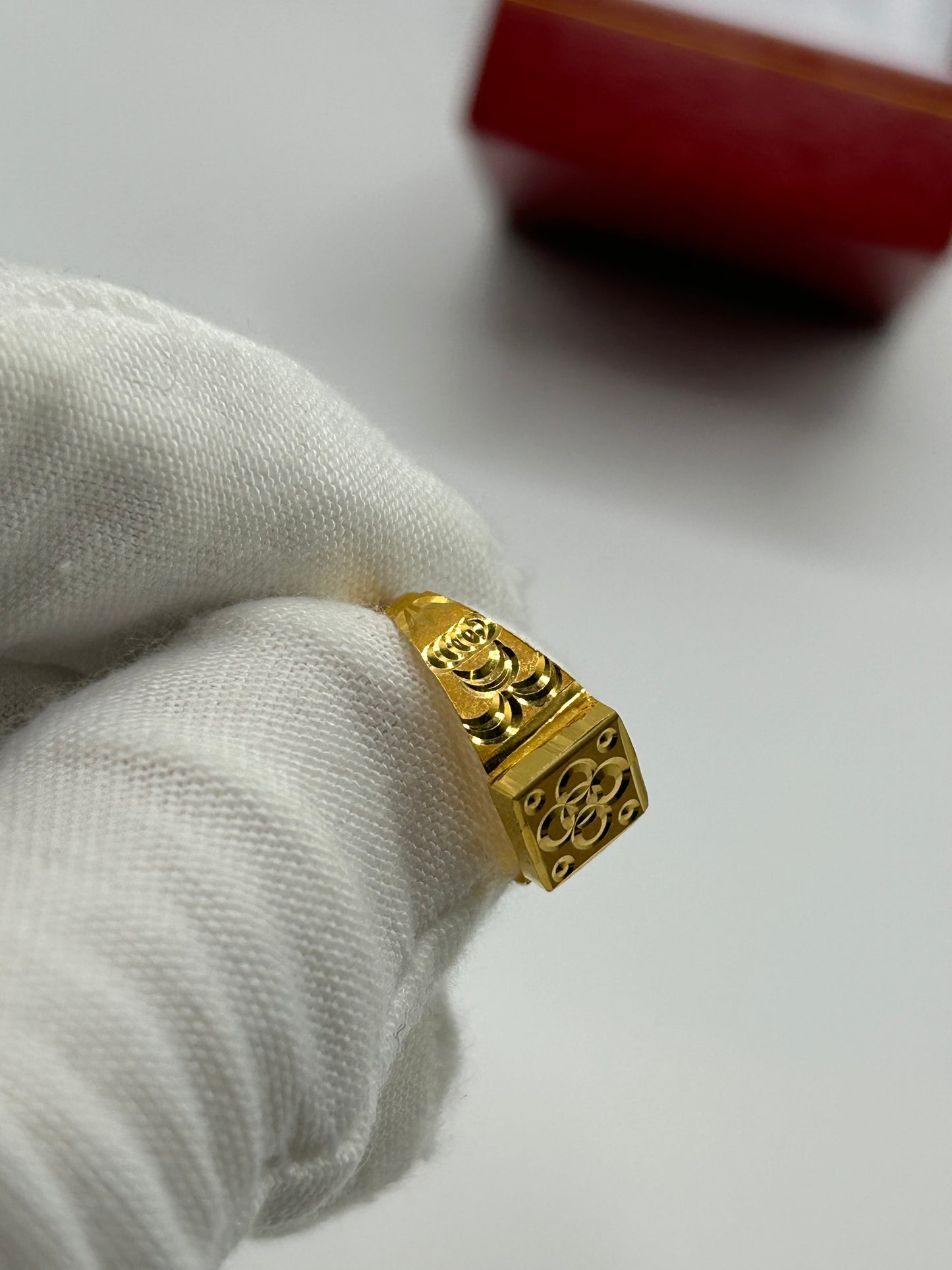 22ct Gold Baby Ring 1.2 grams Hallmarked