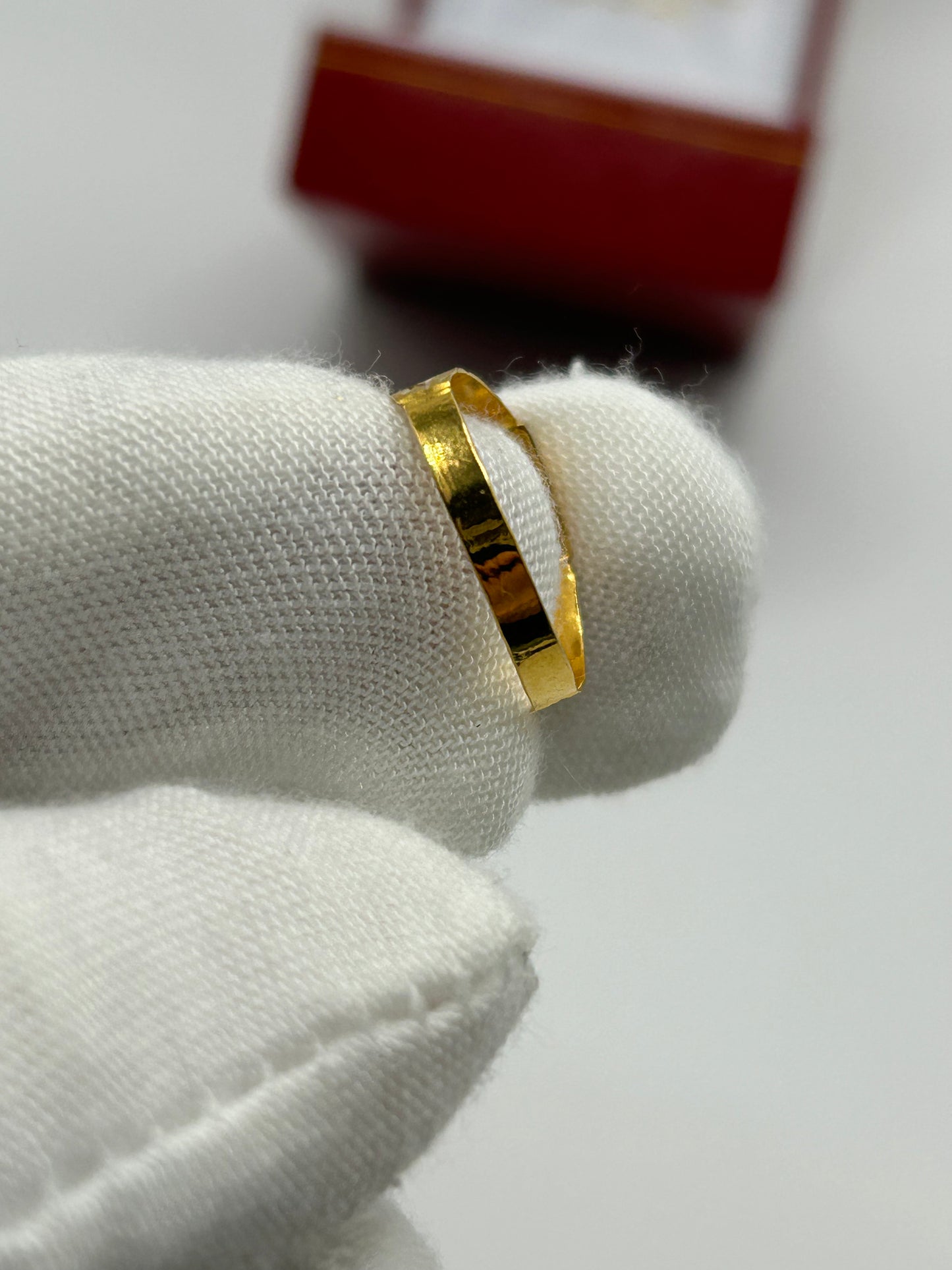 22ct Gold Baby Ring 1.2 grams Hallmarked