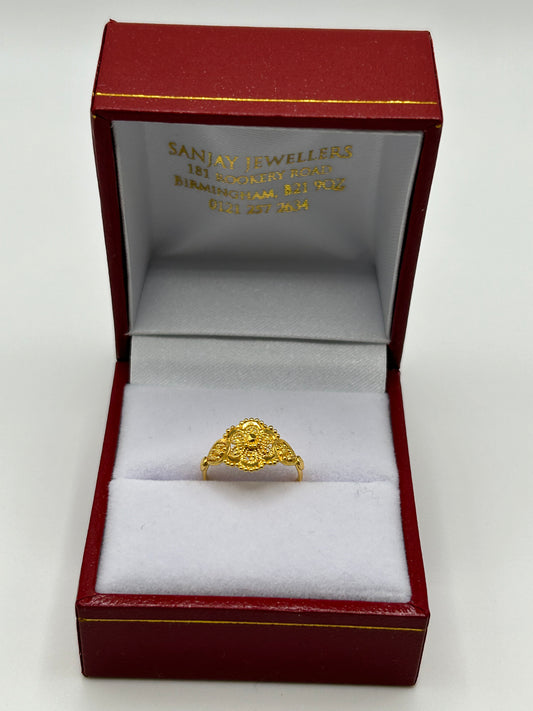 22ct Gold Baby Ring 1.4 grams Hallmarked