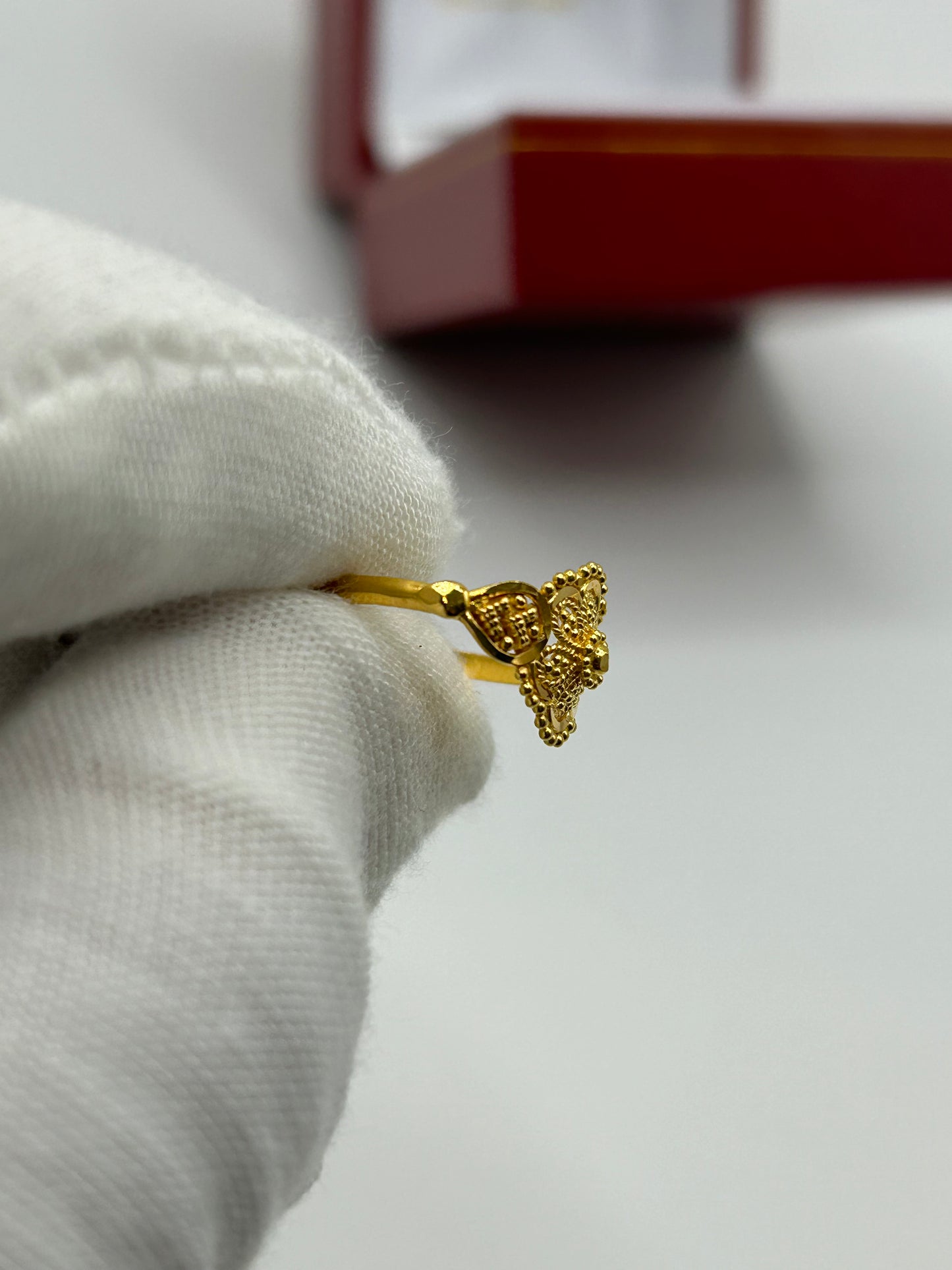 22ct Gold Baby Ring 1.4 grams Hallmarked