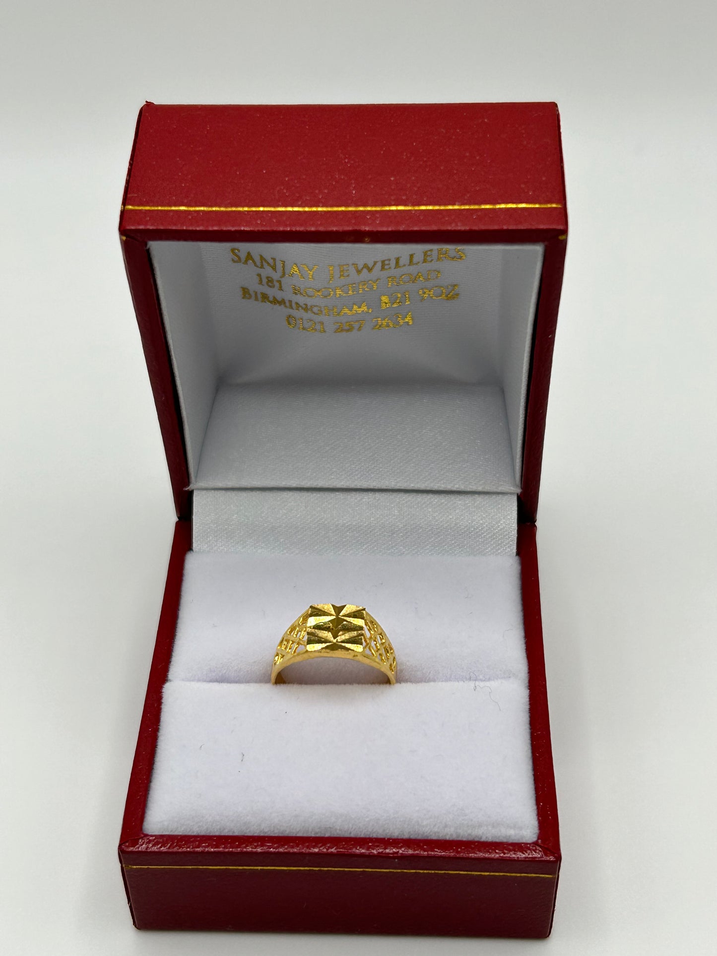 22ct Gold Baby Ring 1.5 grams Hallmarked