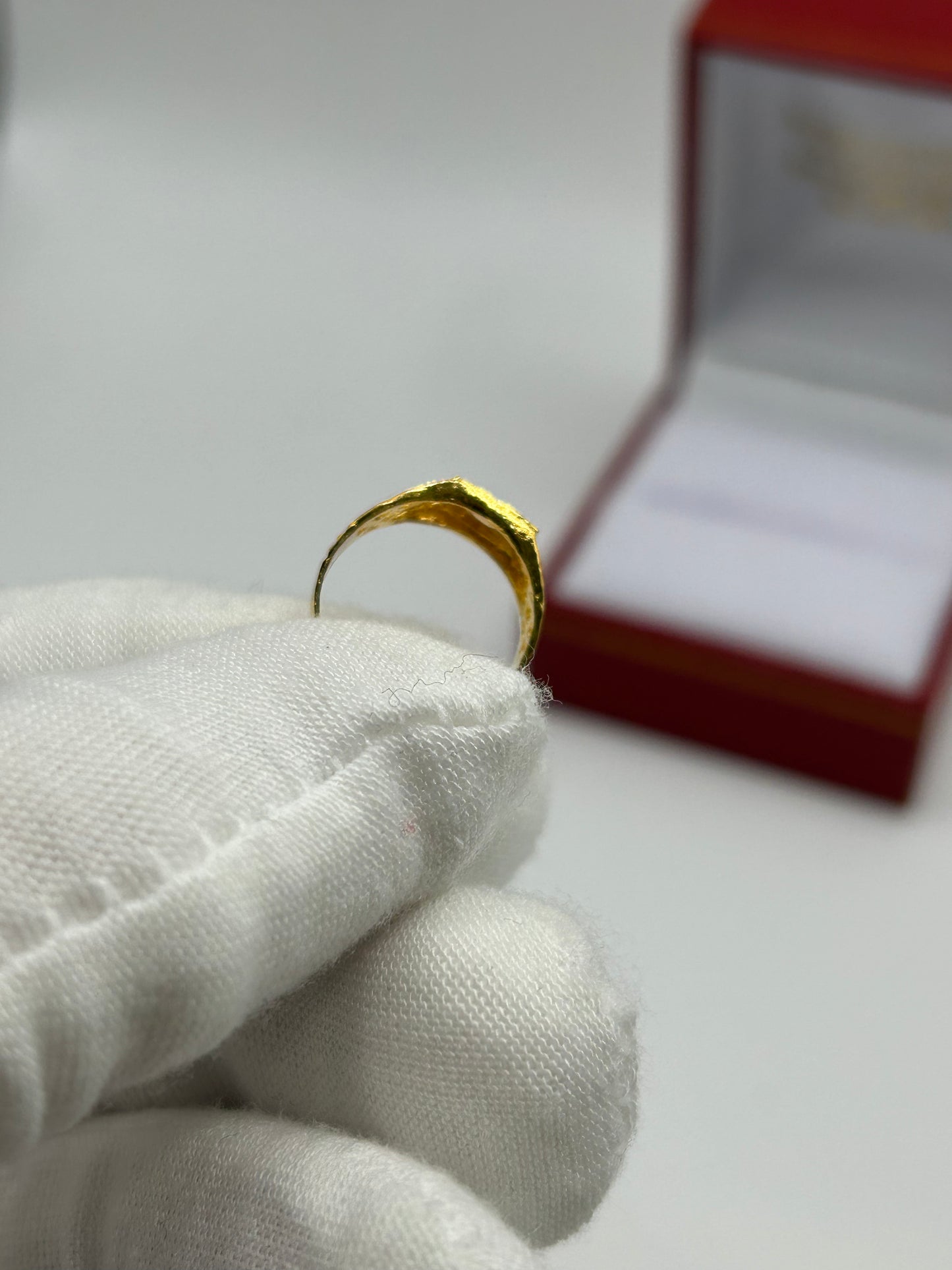 22ct Gold Baby Ring 1.5 grams Hallmarked