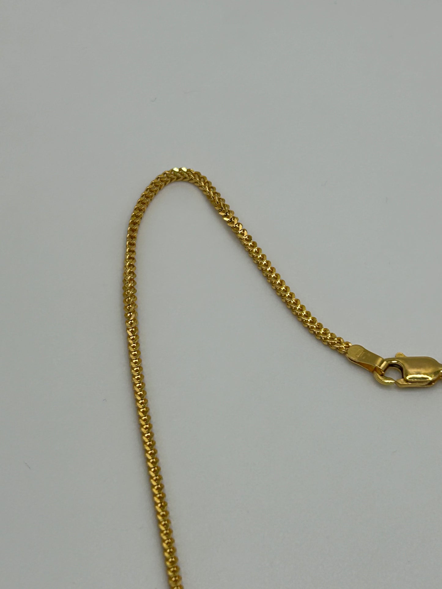 22ct Gold Chain - 9.0 grams, Solid, 18 Inch Hallmarked