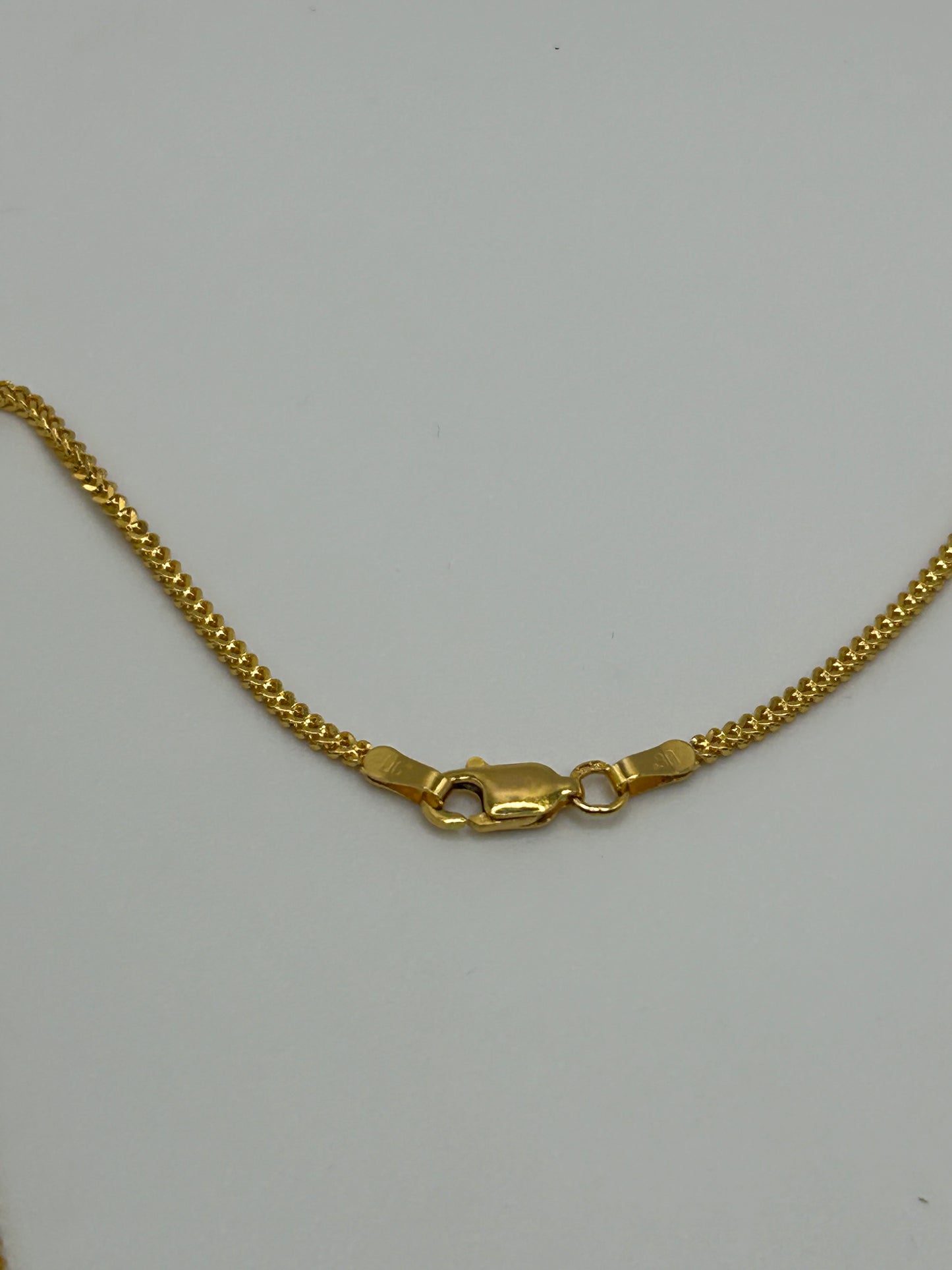 22ct Gold Chain - 9.0 grams, Solid, 18 Inch Hallmarked