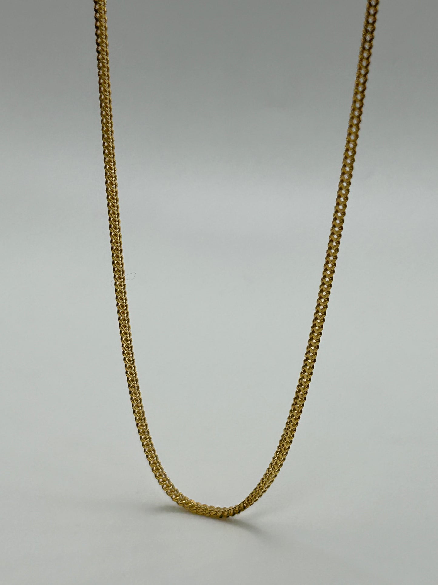 22ct Gold Chain - 9.0 grams, Solid, 18 Inch Hallmarked