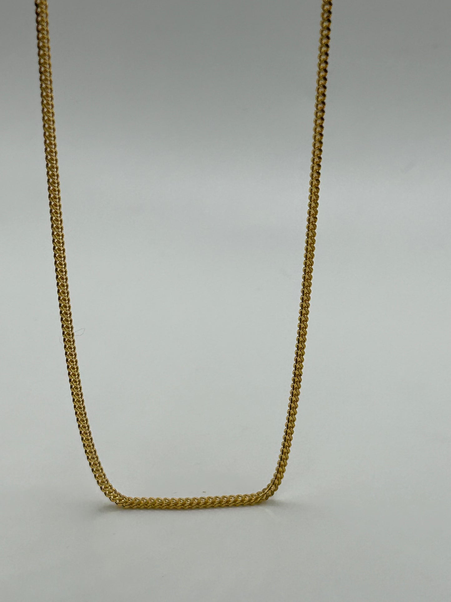 22ct Gold Chain - 9.0 grams, Solid, 18 Inch Hallmarked