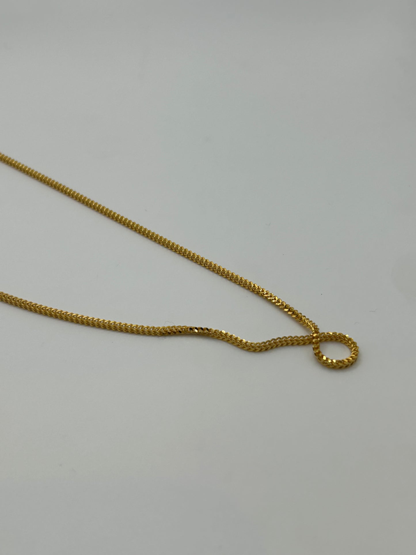 22ct Gold Chain - 9.0 grams, Solid, 18 Inch Hallmarked