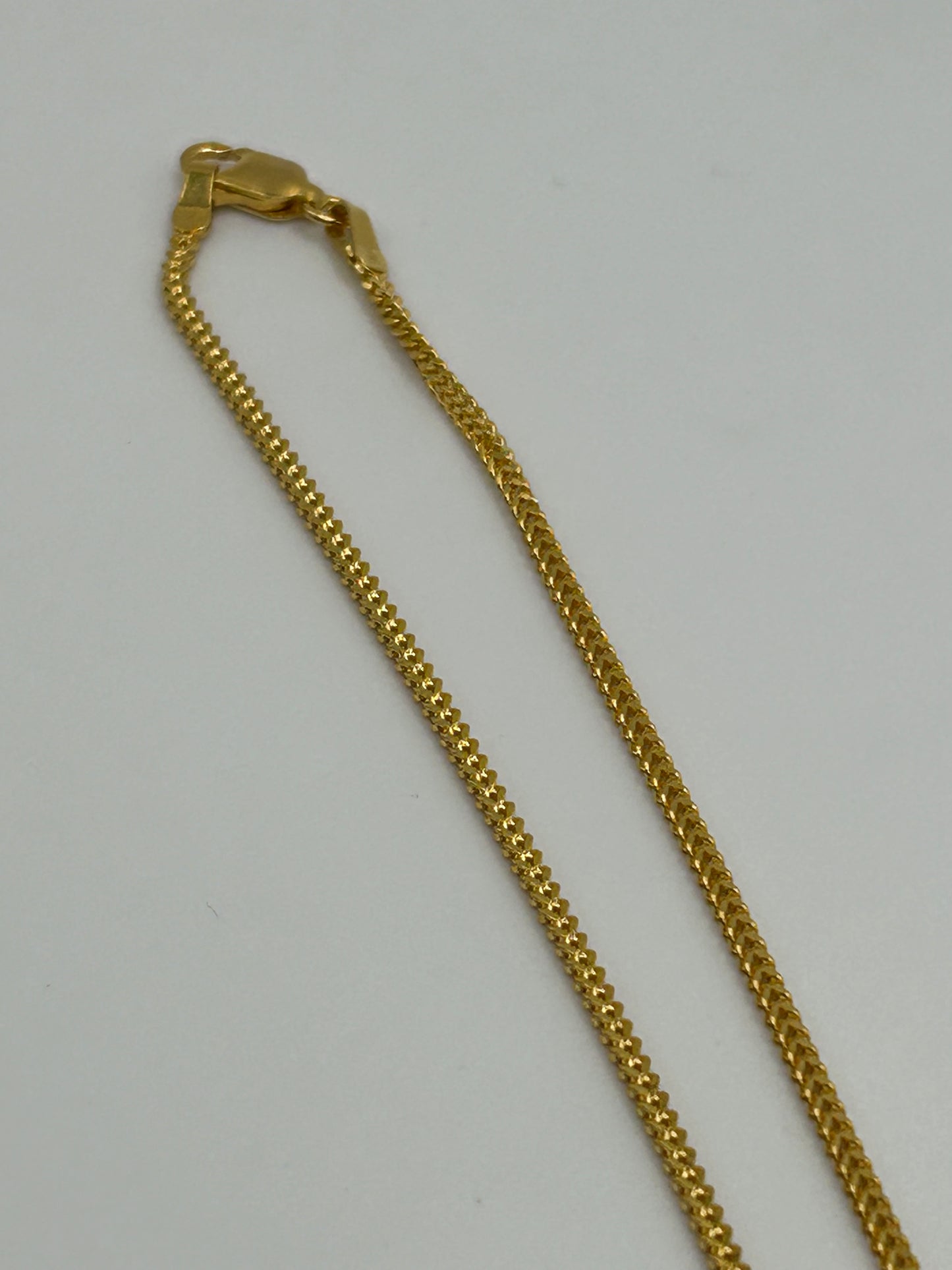 22ct Gold Chain - 9.0 grams, Solid, 18 Inch Hallmarked