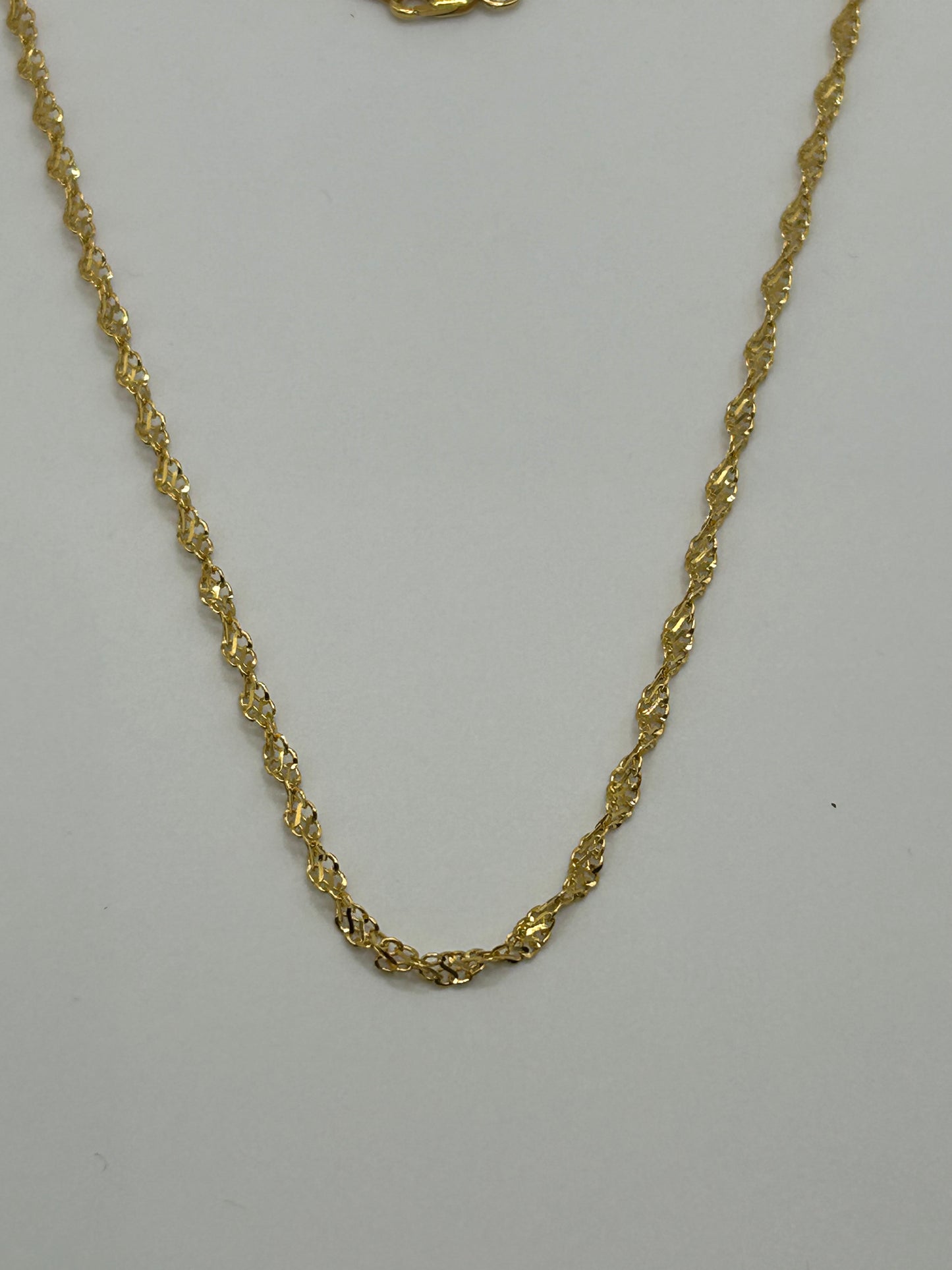 22ct Gold Chain - 6.5 grams, 18 Inch Hallmarked