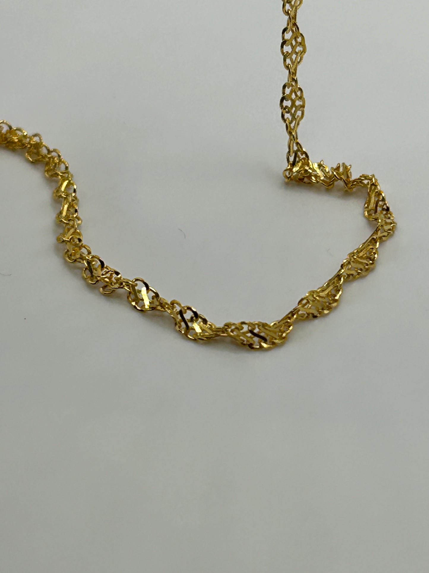 22ct Gold Chain - 6.5 grams, 18 Inch Hallmarked