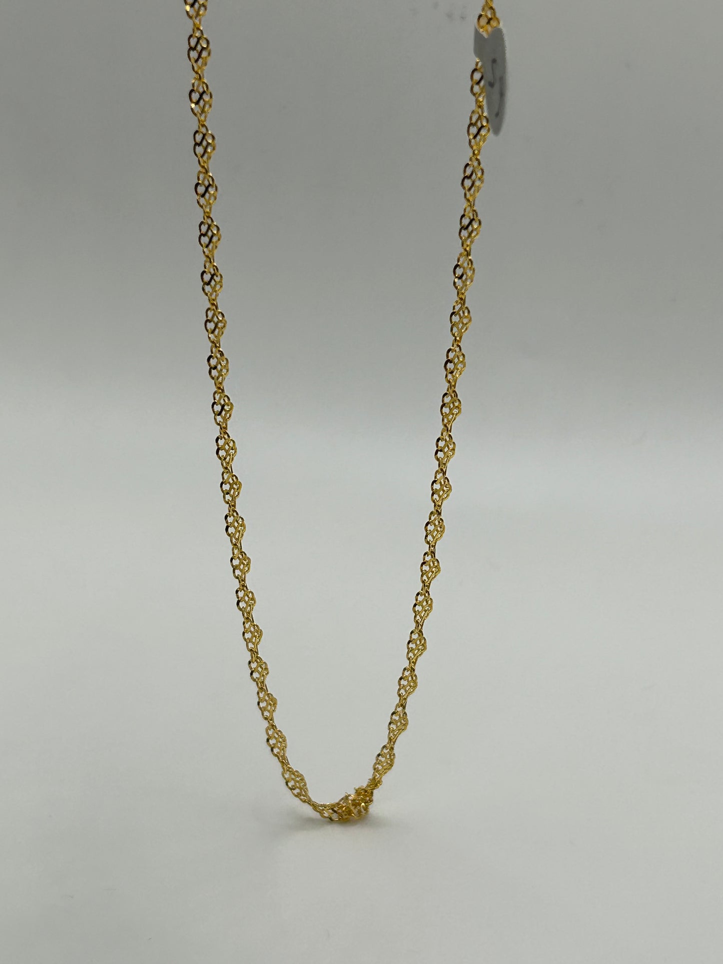 22ct Gold Chain - 6.5 grams, 18 Inch Hallmarked