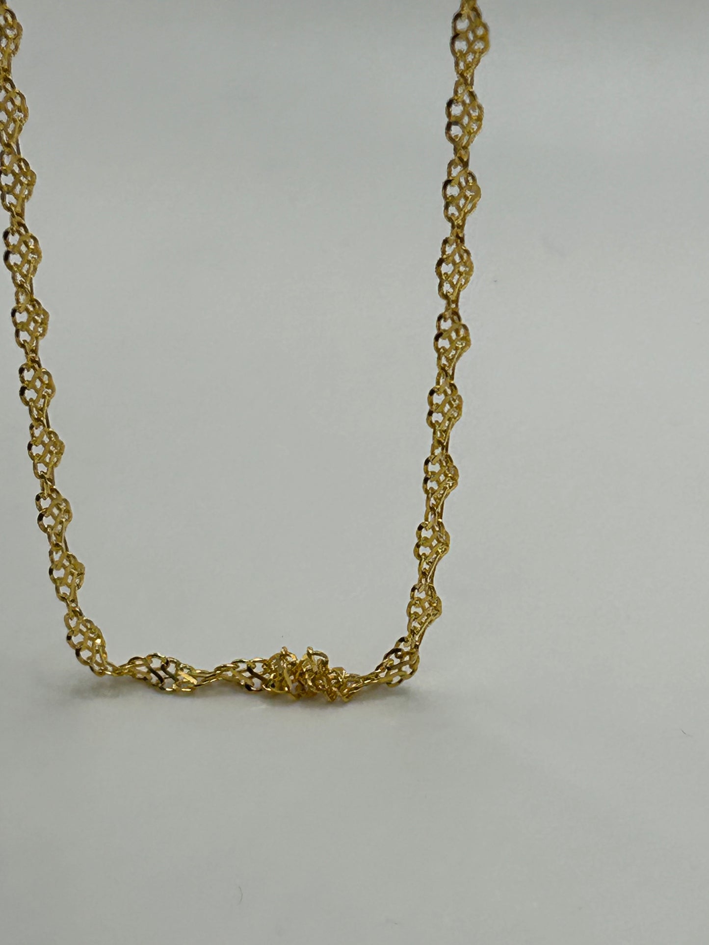 22ct Gold Chain - 6.5 grams, 18 Inch Hallmarked