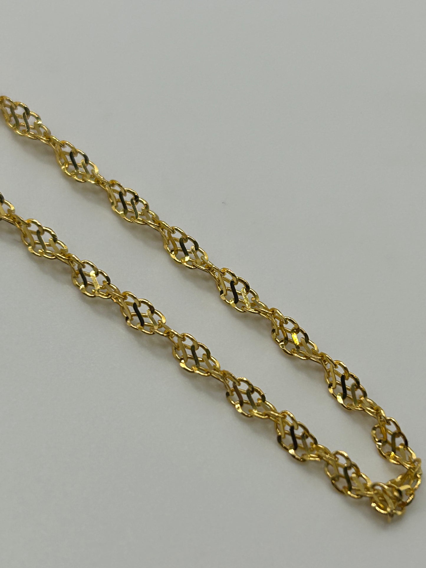 22ct Gold Chain - 6.5 grams, 18 Inch Hallmarked