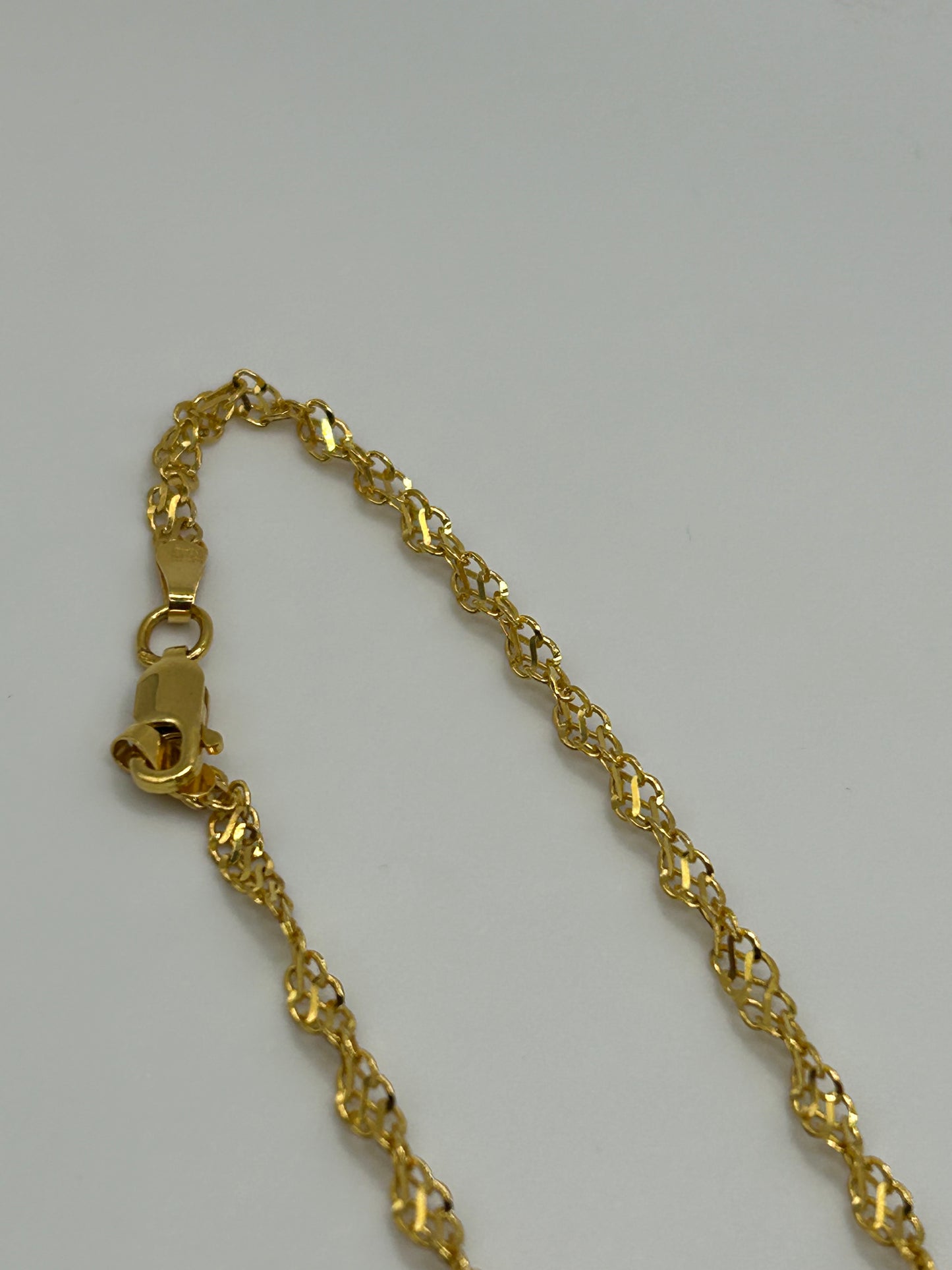 22ct Gold Chain - 6.5 grams, 18 Inch Hallmarked