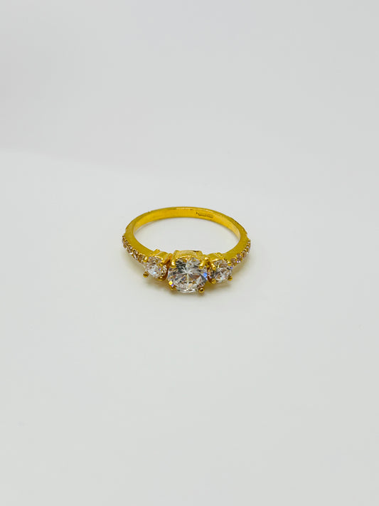 22ct Gold Ladies Ring – 3.0g – Size M (Hallmarked)
