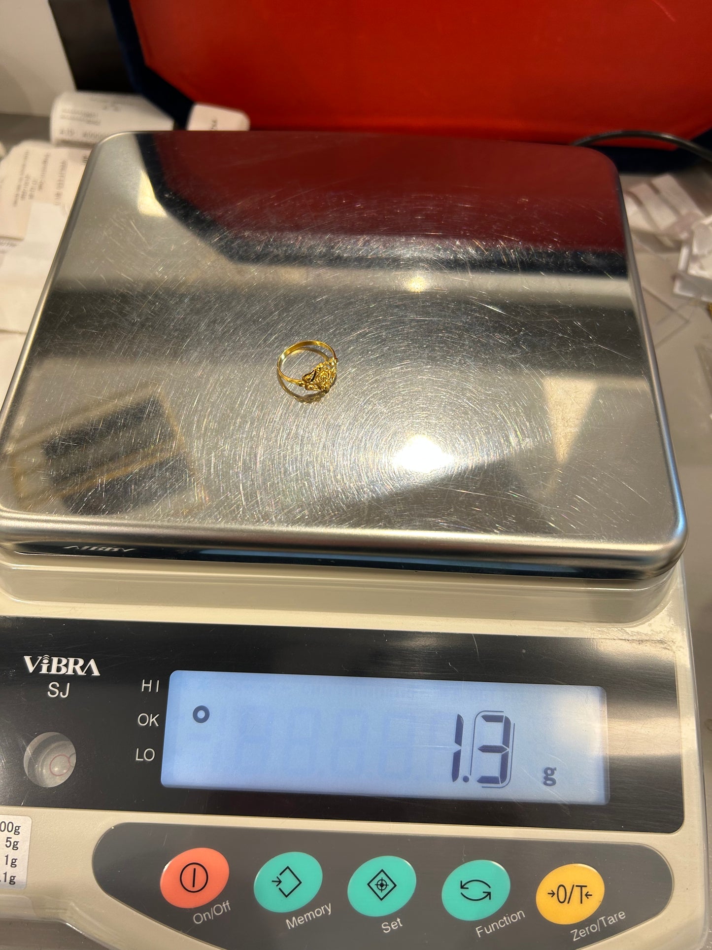 22ct Gold Baby Ring – 1.3g (Hallmarked)