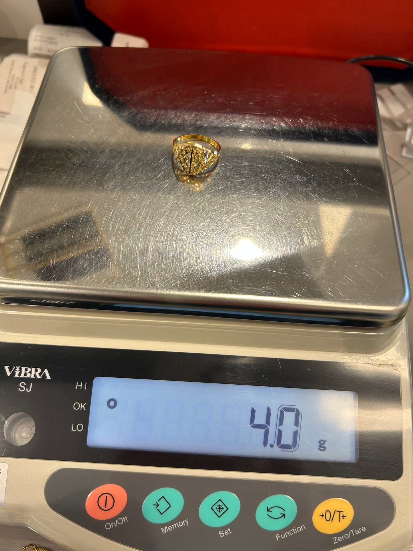 22ct Gold Men’s Ring – 4.0g – Size U (Hallmarked)