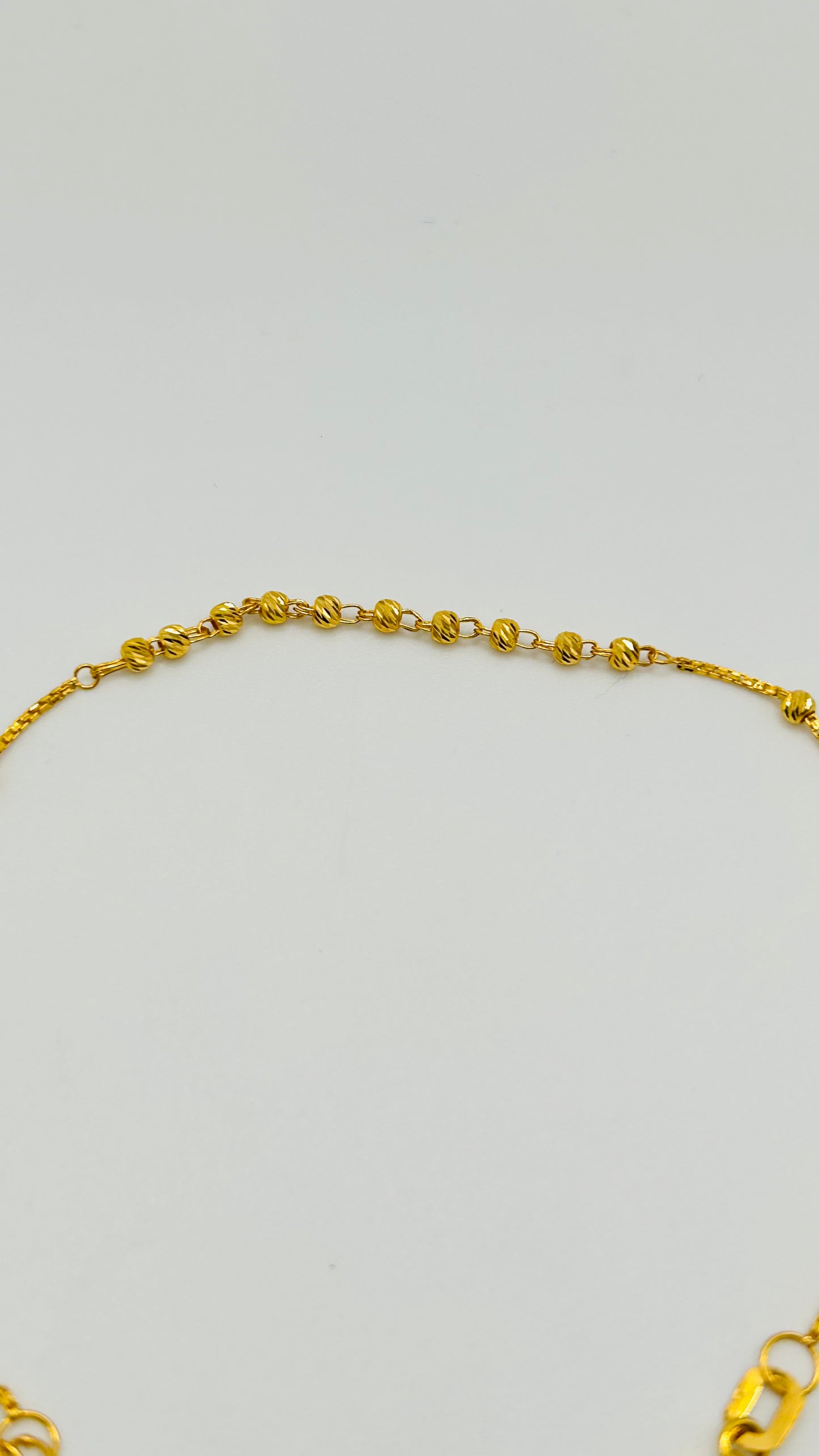 22ct Gold Ladies Bracelet – 2.0g – 7.5 Inches (Hallmarked)