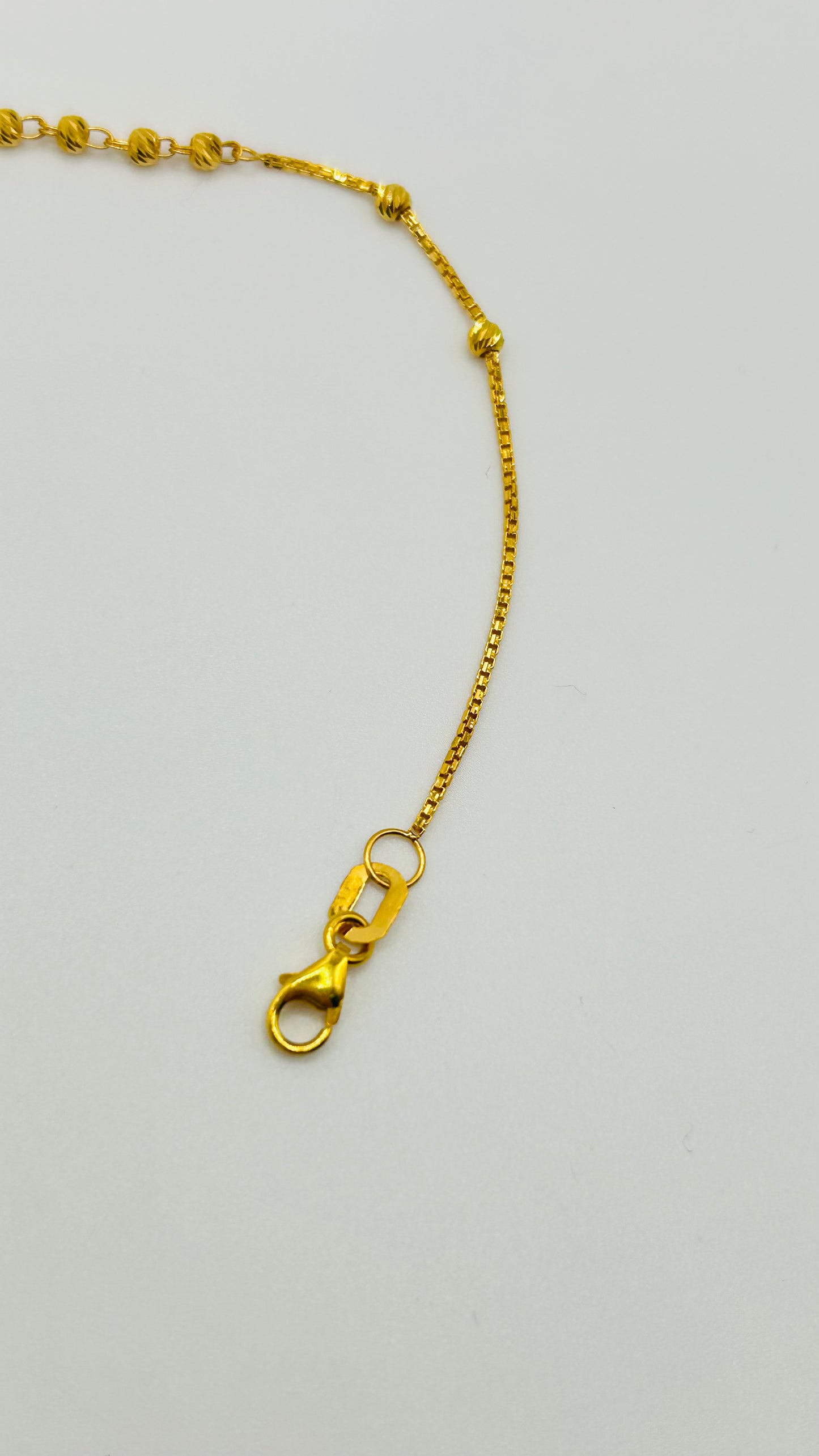 22ct Gold Ladies Bracelet – 2.0g – 7.5 Inches (Hallmarked)