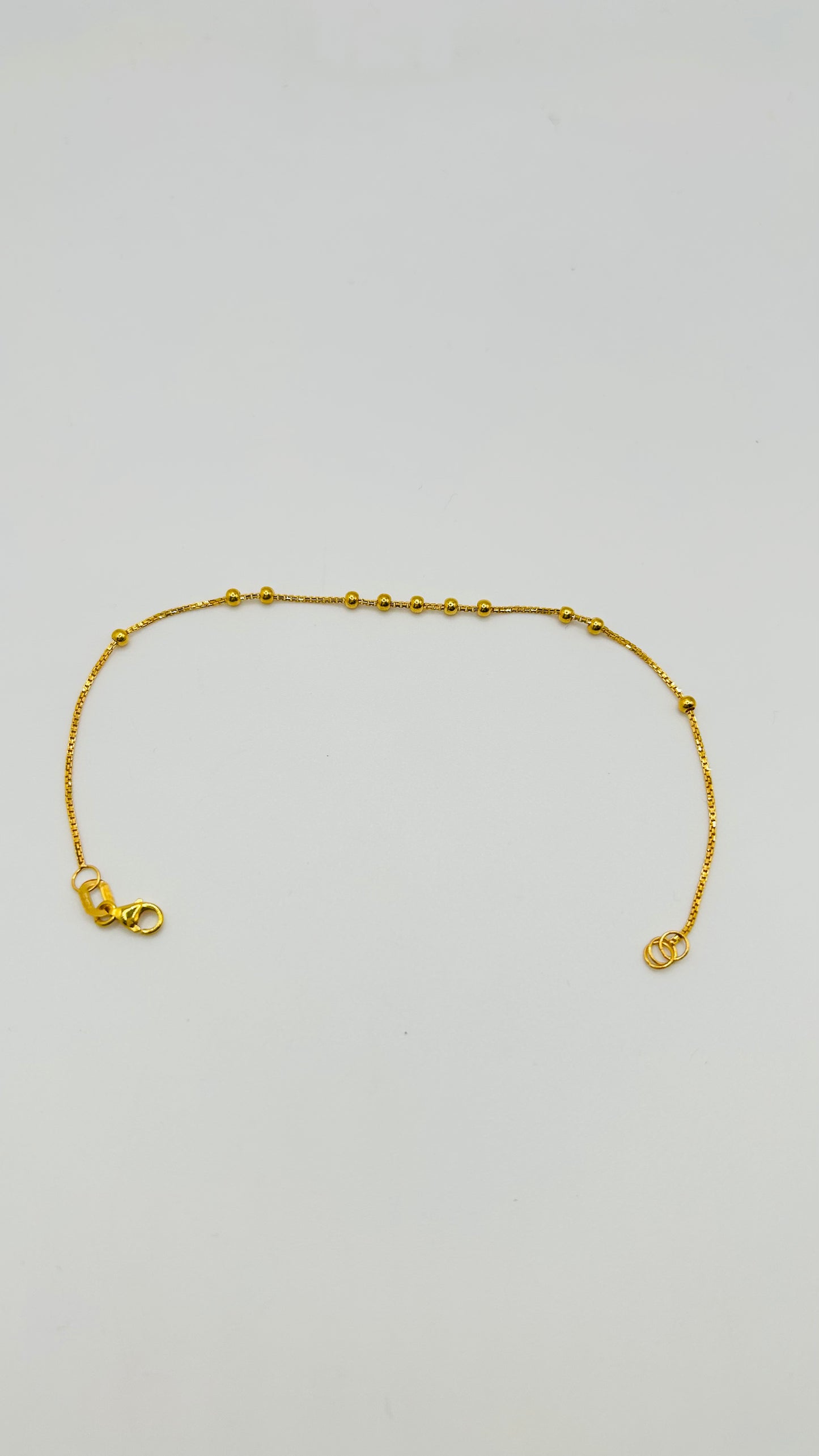 22ct Gold Ladies Bracelet – 2.2g – 7.5 Inches (Hallmarked)