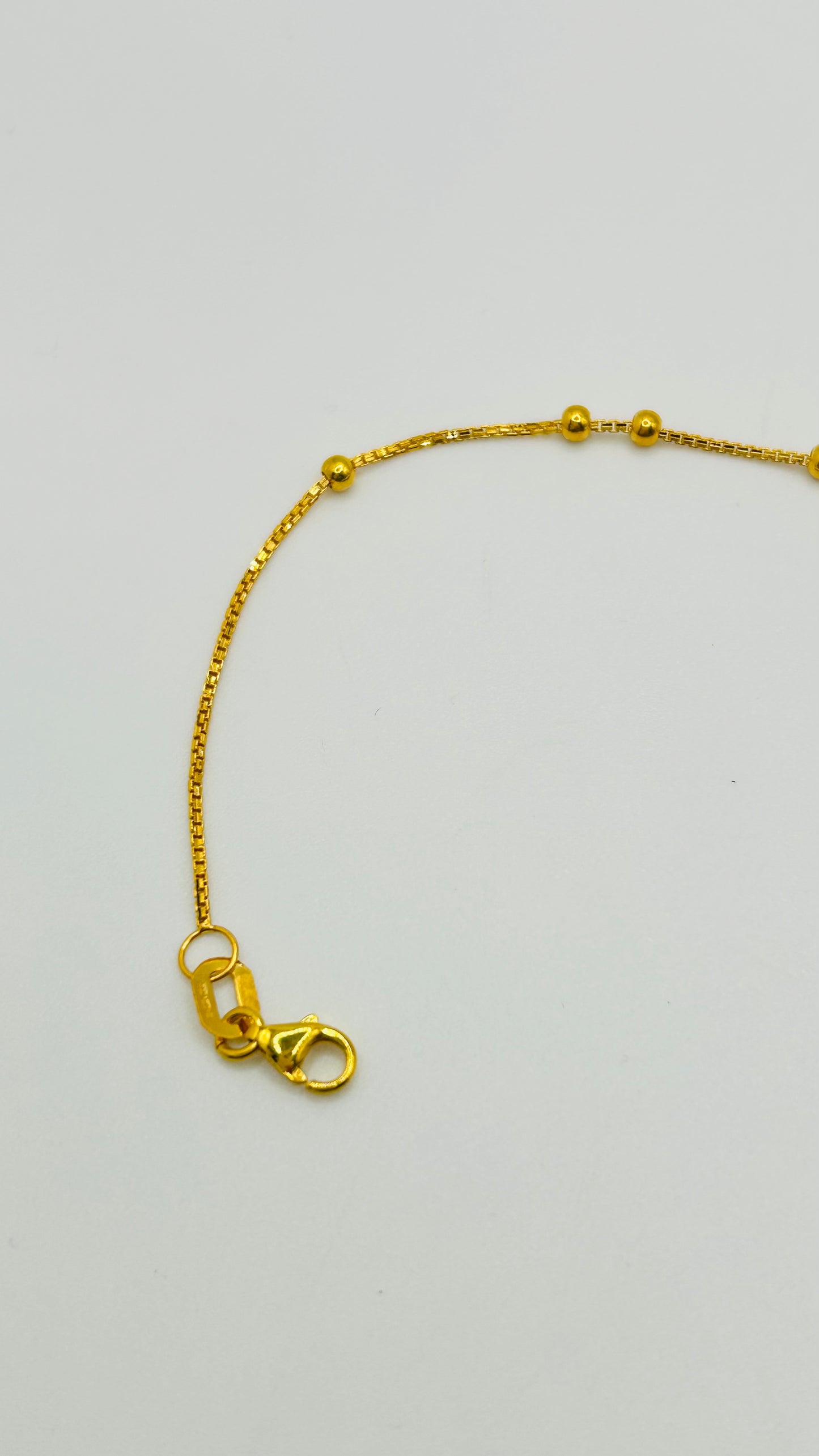 22ct Gold Ladies Bracelet – 2.2g – 7.5 Inches (Hallmarked)