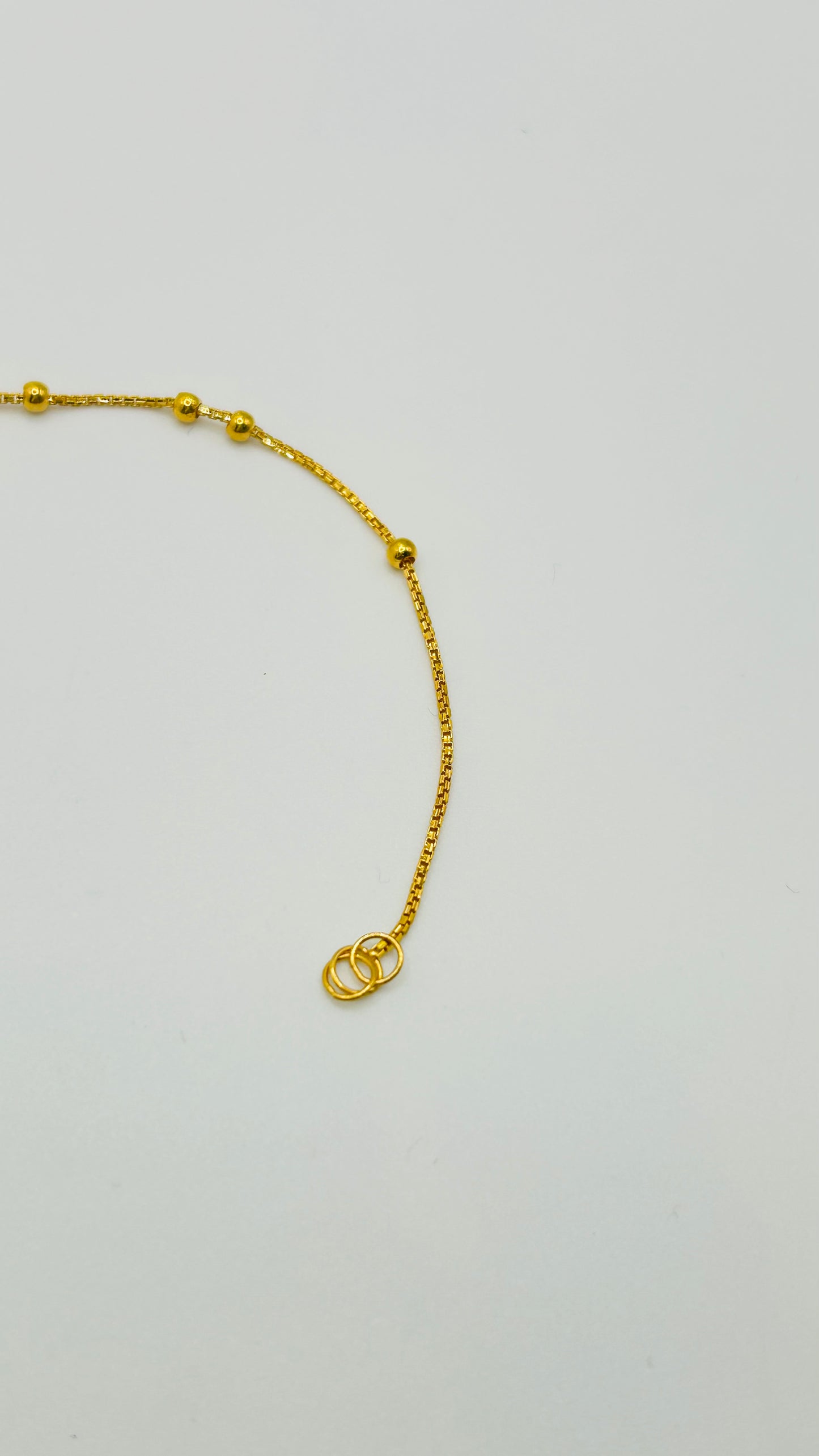 22ct Gold Ladies Bracelet – 2.2g – 7.5 Inches (Hallmarked)