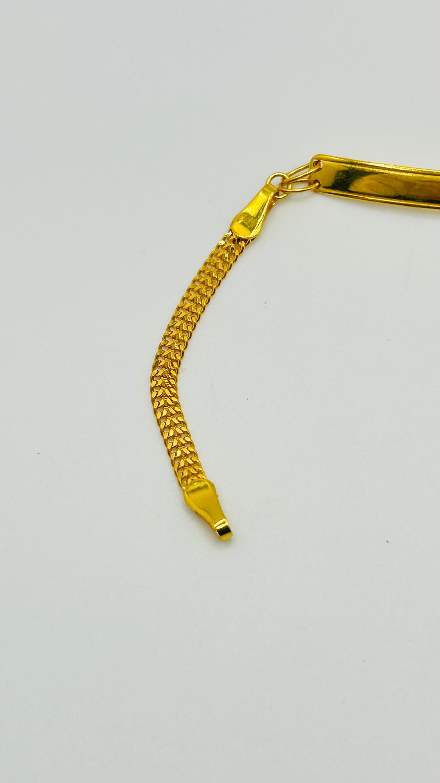 22ct Gold Baby Bracelet – 3.3g – 5 Inches (Hallmarked)