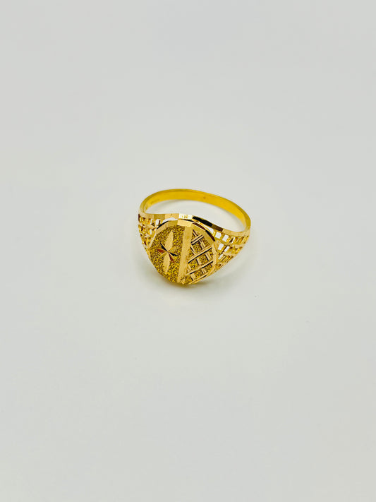 22ct Gold Men’s Ring – 4.0g – Size U (Hallmarked)